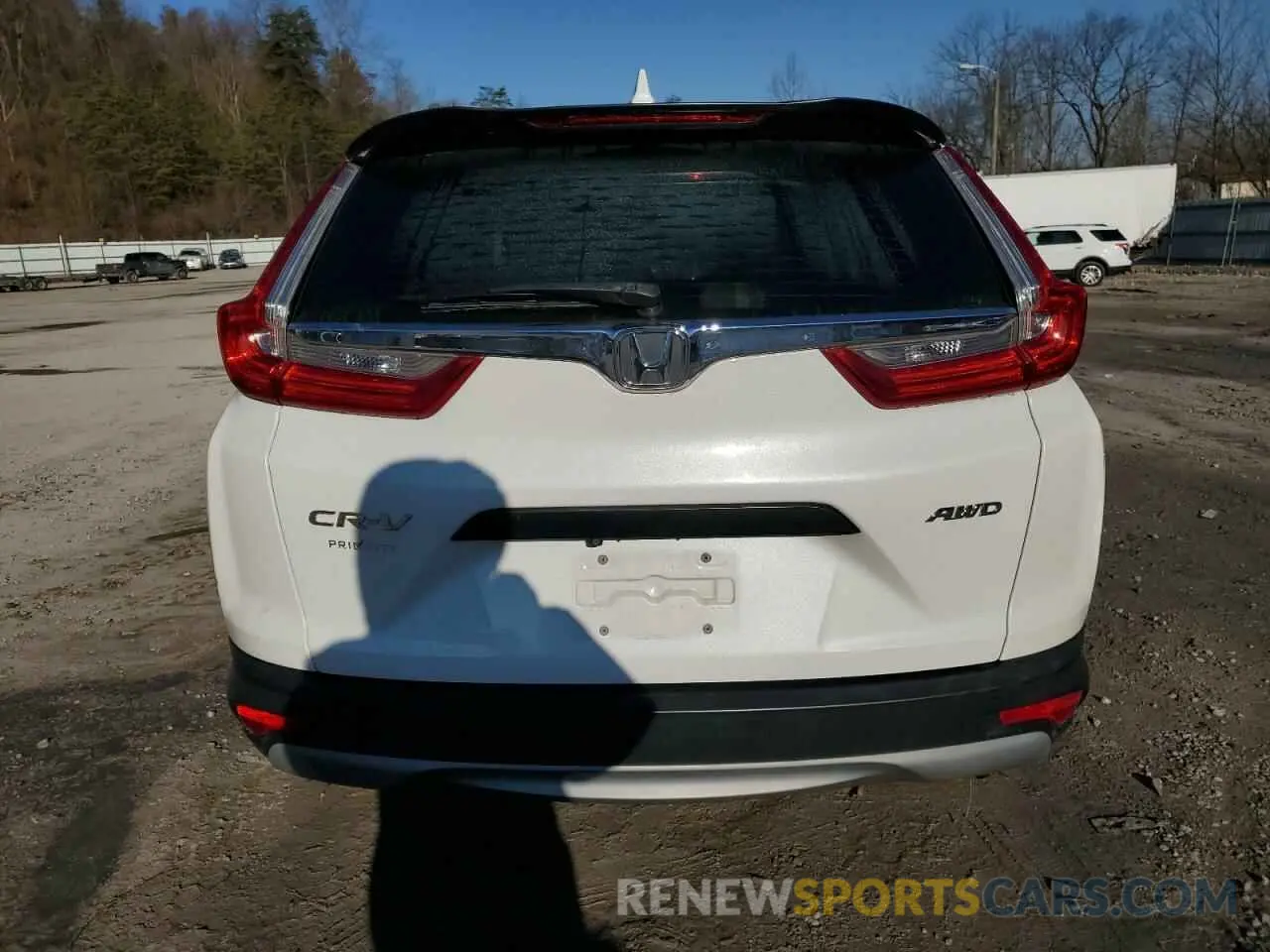6 Photograph of a damaged car 2HKRW6H3XKH209727 HONDA CRV 2019