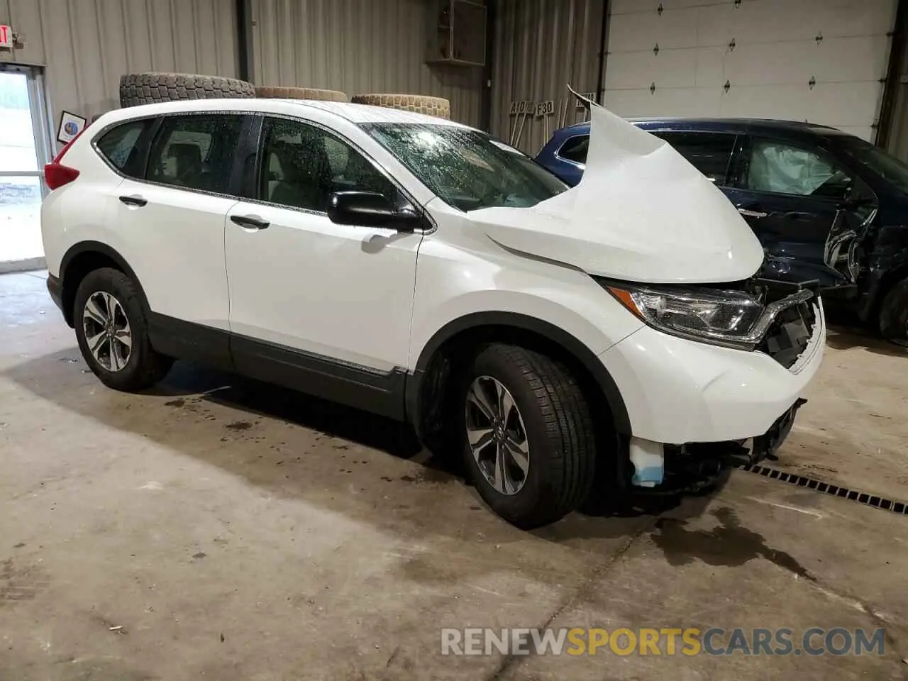 4 Photograph of a damaged car 2HKRW6H3XKH234448 HONDA CRV 2019