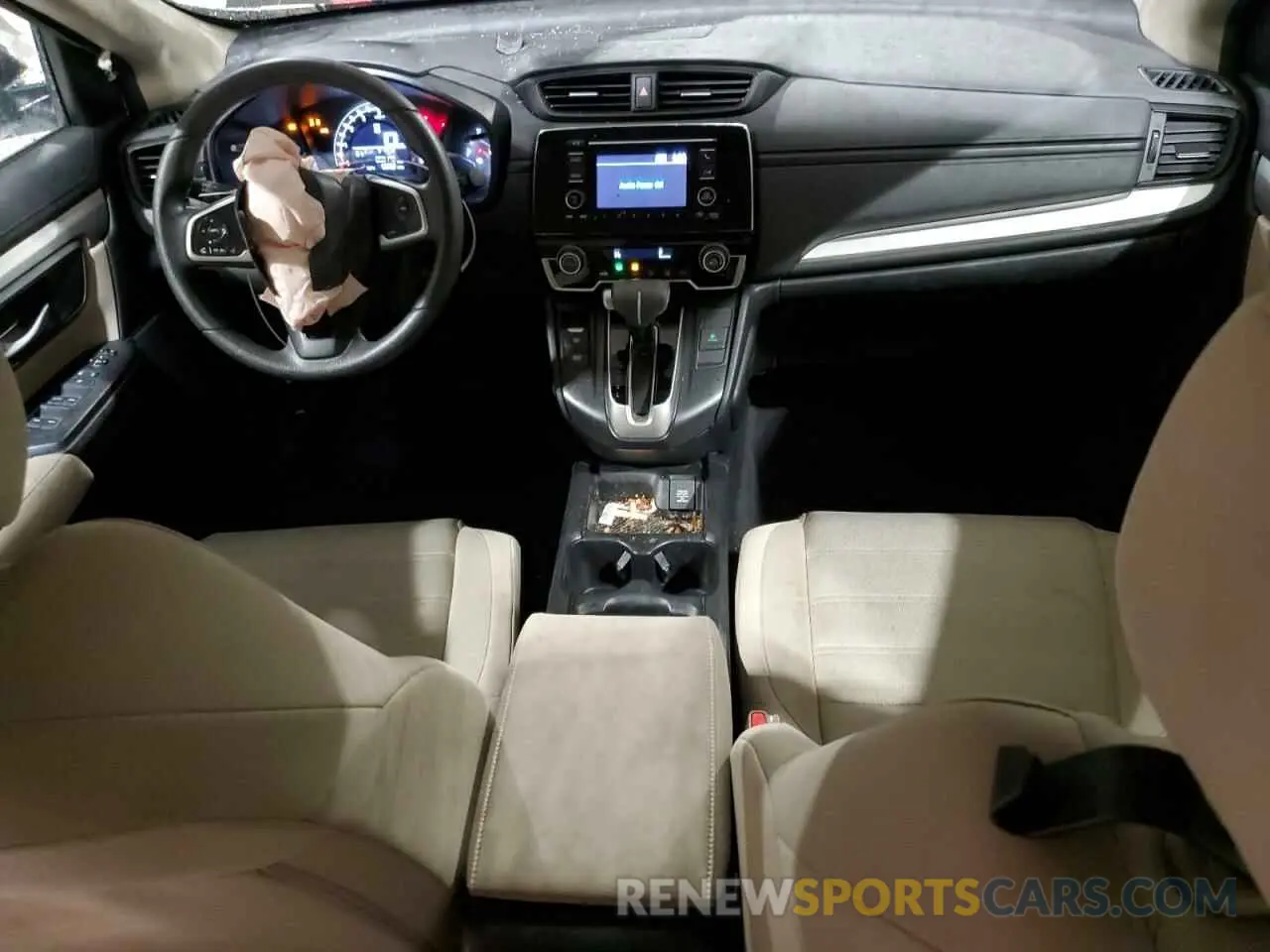 8 Photograph of a damaged car 2HKRW6H3XKH234448 HONDA CRV 2019