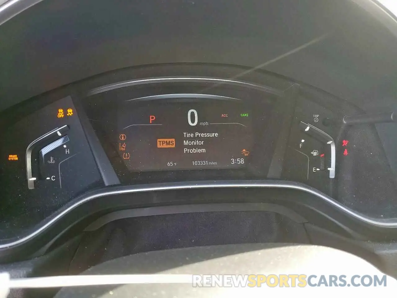 9 Photograph of a damaged car 5J6RW1H50KA007033 HONDA CRV 2019