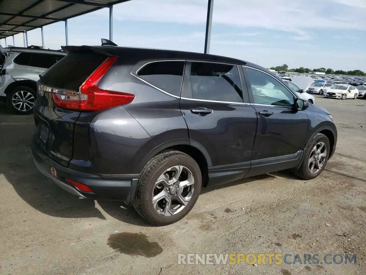 3 Photograph of a damaged car 5J6RW1H50KA027086 HONDA CRV 2019