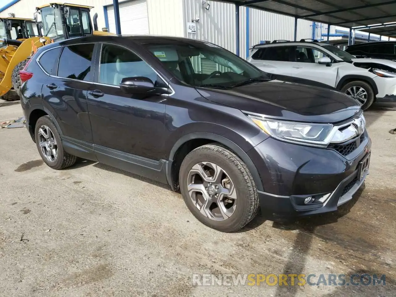 4 Photograph of a damaged car 5J6RW1H50KA027086 HONDA CRV 2019