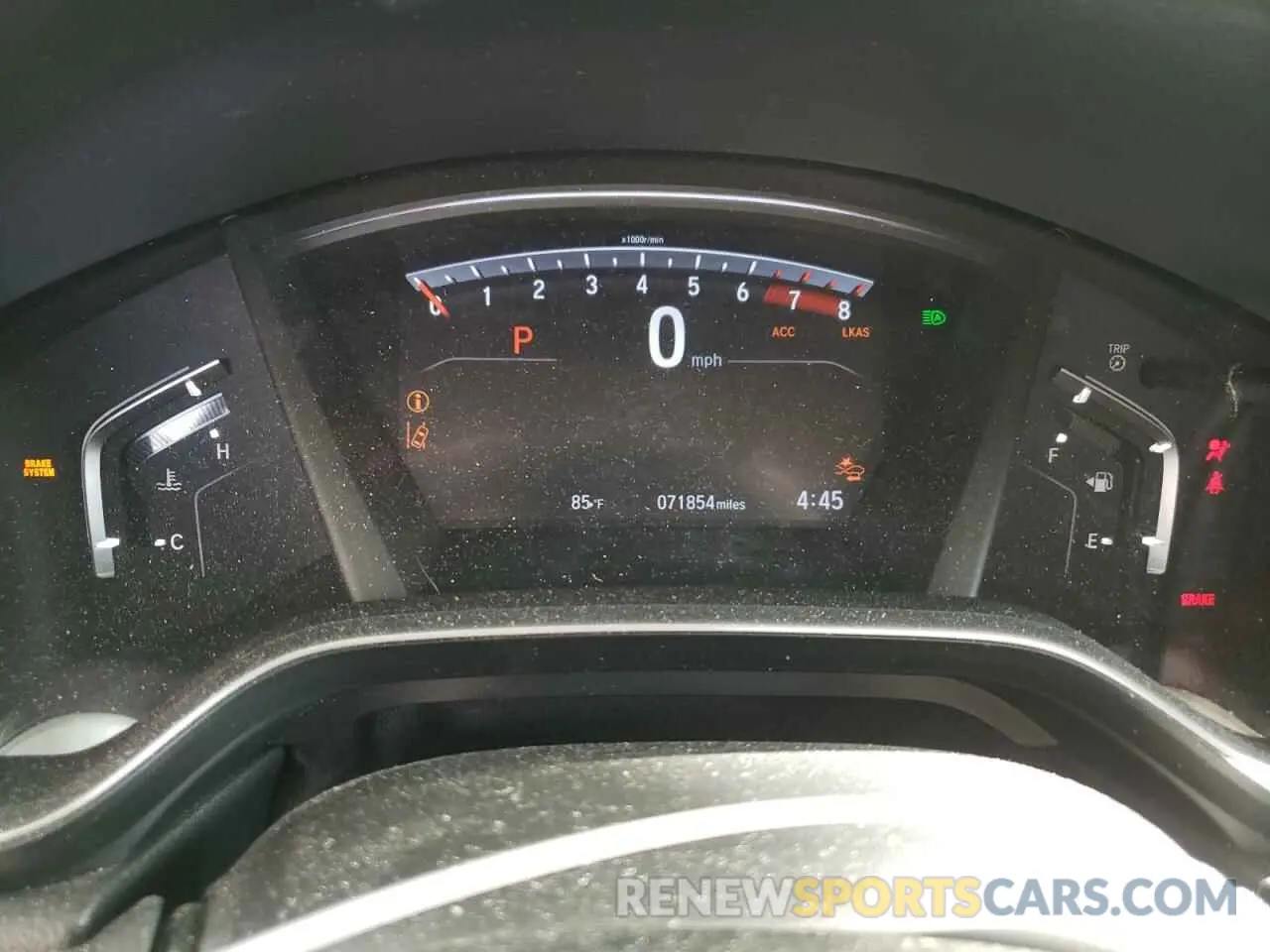 9 Photograph of a damaged car 5J6RW1H50KA027086 HONDA CRV 2019