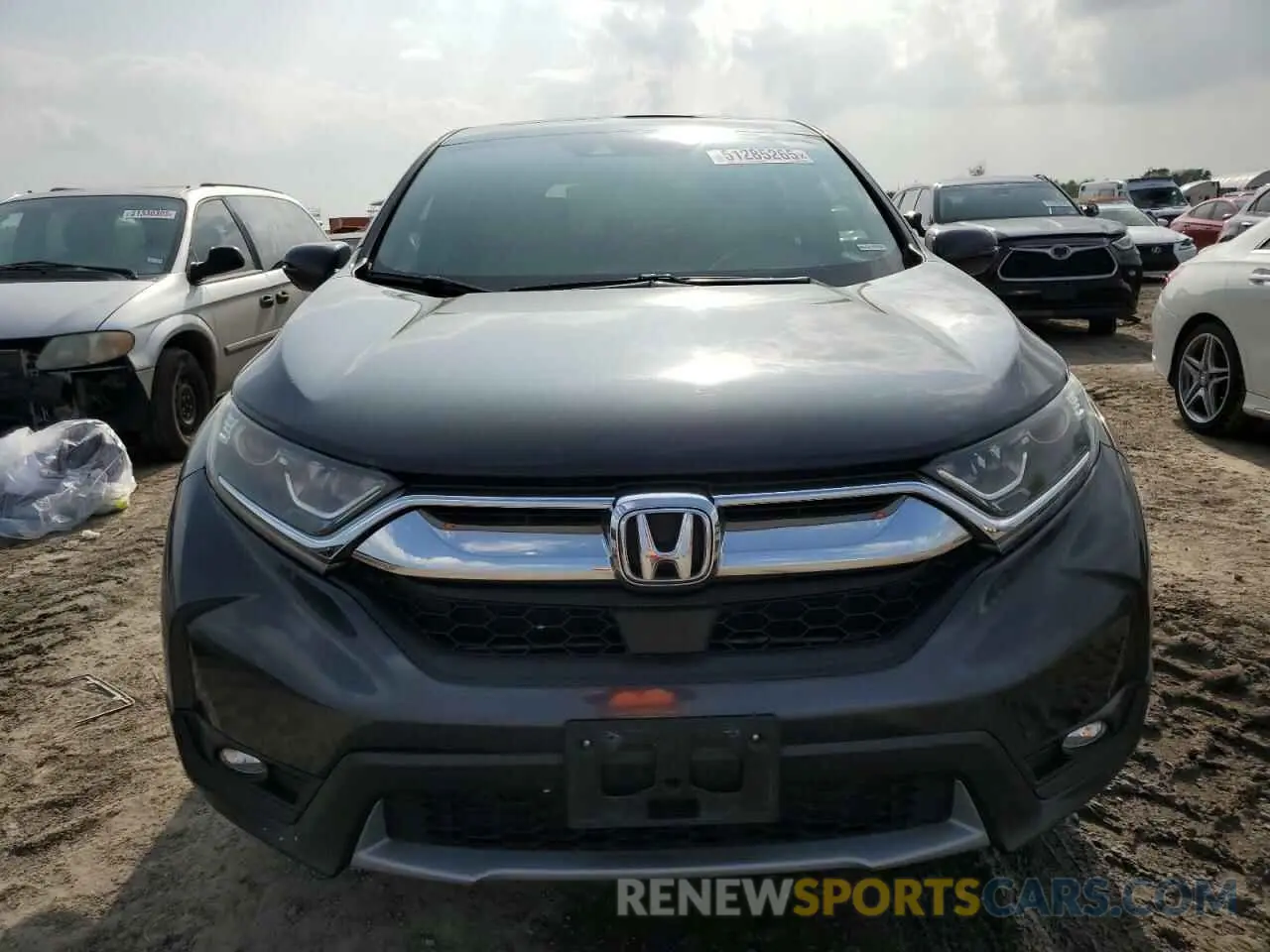 5 Photograph of a damaged car 5J6RW1H51KA005971 HONDA CRV 2019