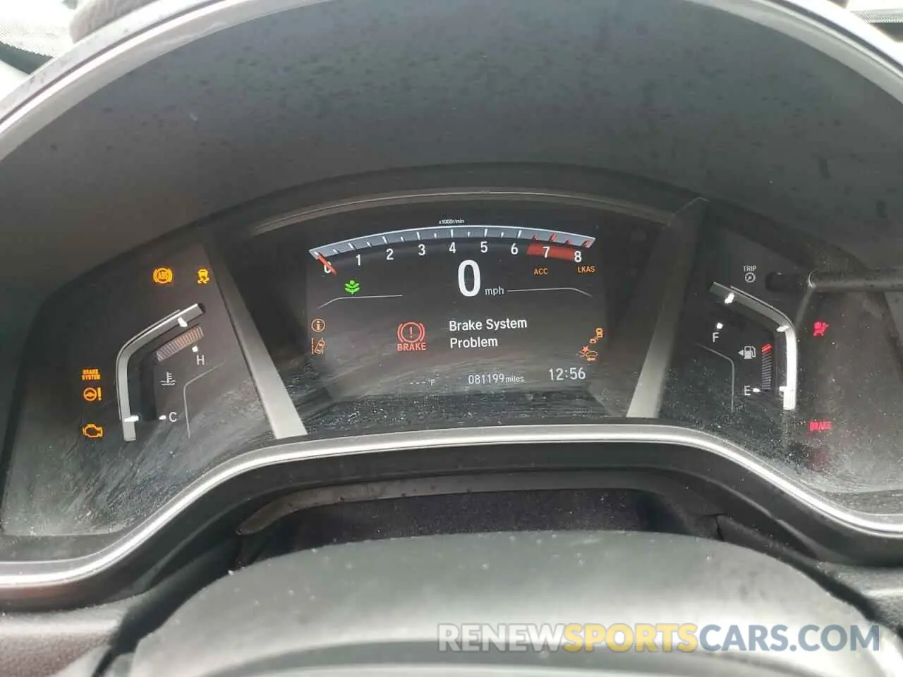 9 Photograph of a damaged car 5J6RW1H51KA006375 HONDA CRV 2019