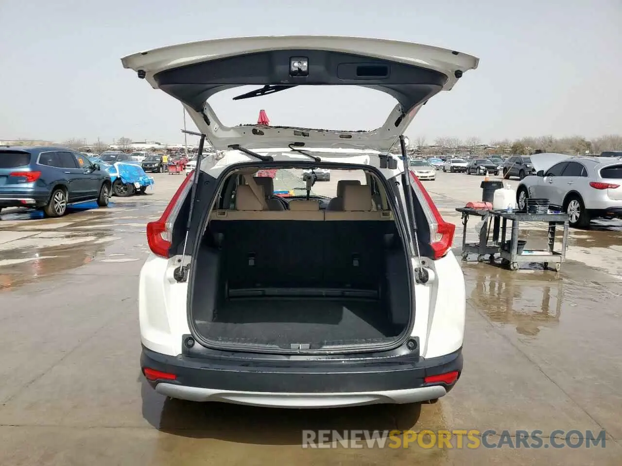 6 Photograph of a damaged car 5J6RW1H51KA039098 HONDA CRV 2019
