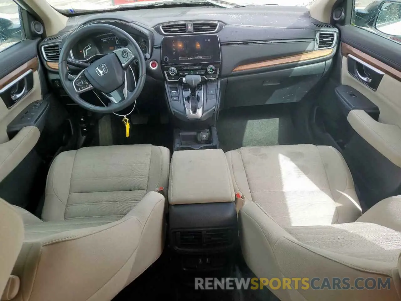 8 Photograph of a damaged car 5J6RW1H51KA039098 HONDA CRV 2019