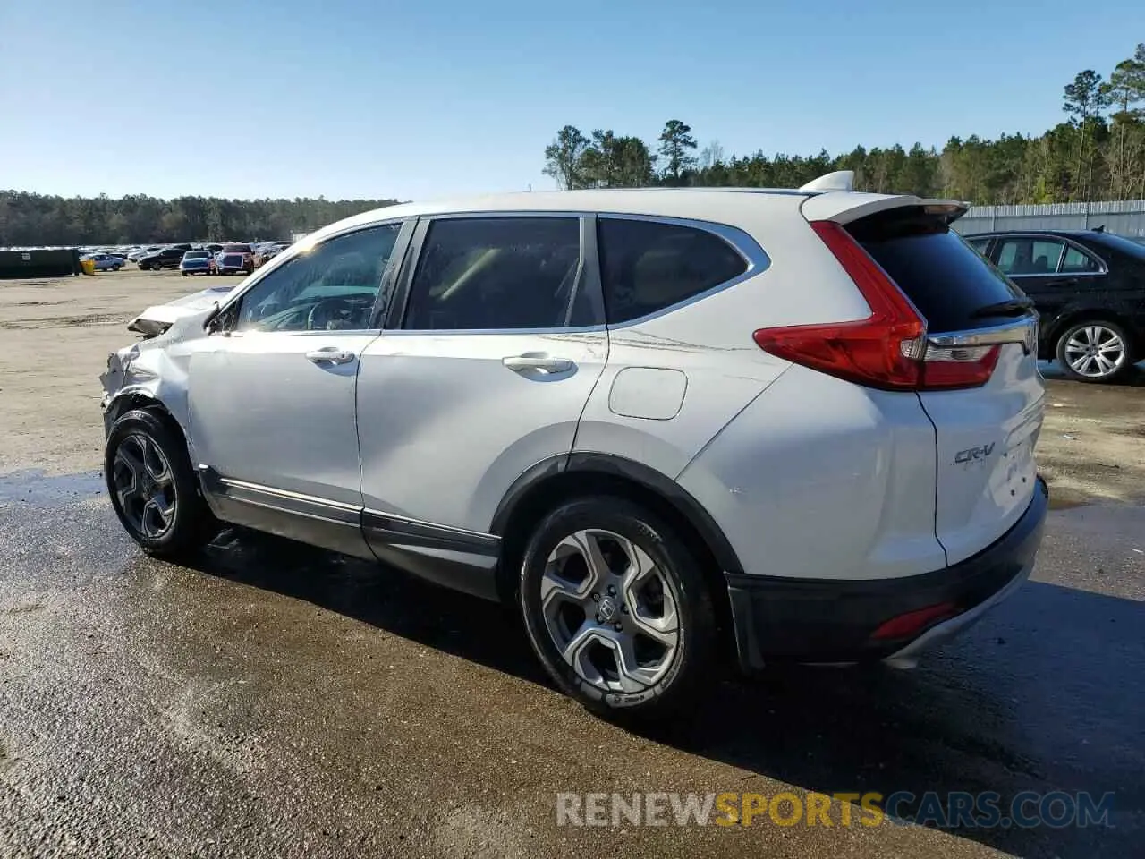 2 Photograph of a damaged car 5J6RW1H52KA029227 HONDA CRV 2019