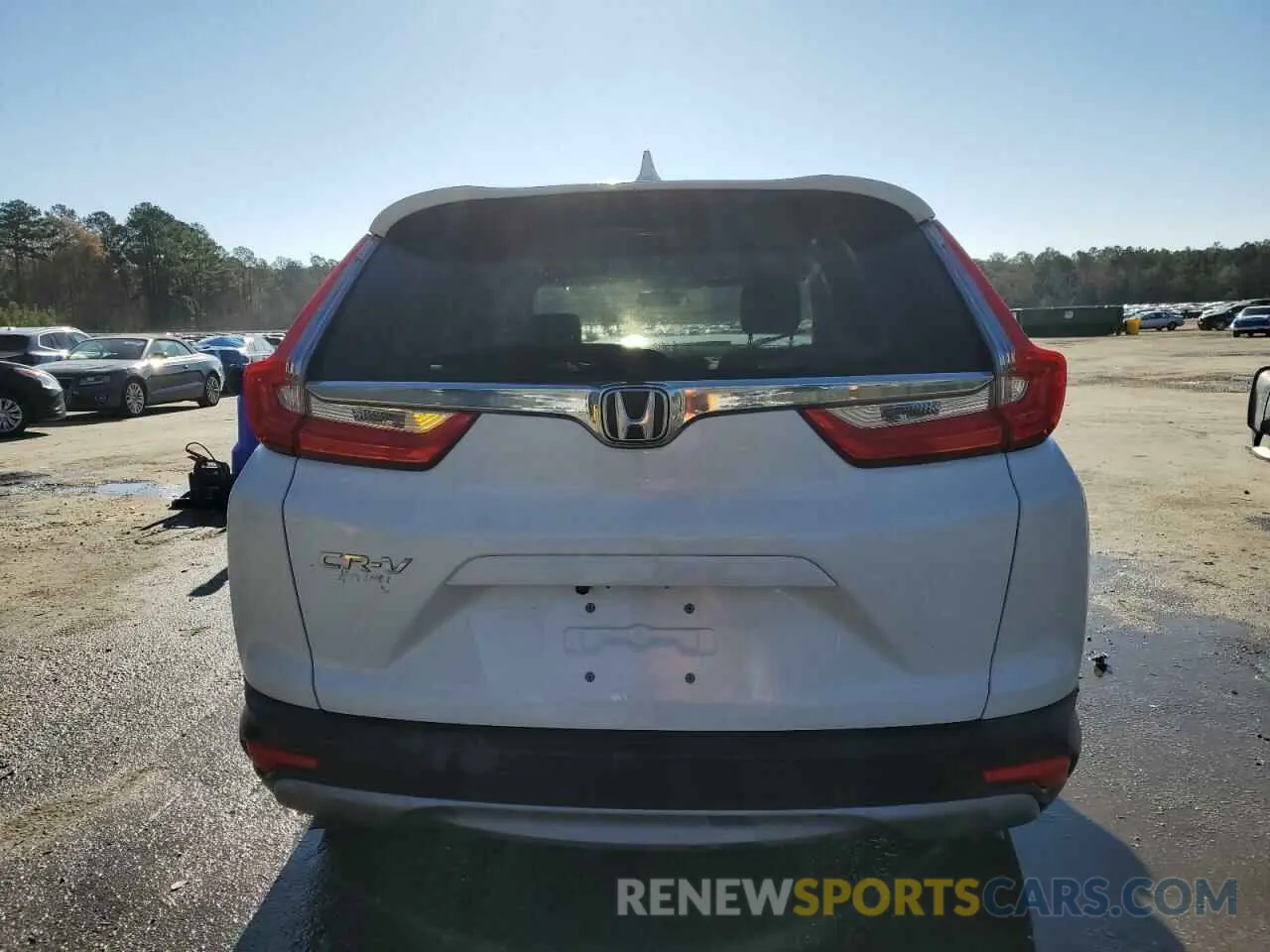 6 Photograph of a damaged car 5J6RW1H52KA029227 HONDA CRV 2019