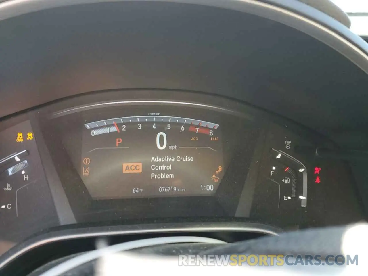 9 Photograph of a damaged car 5J6RW1H52KA029227 HONDA CRV 2019