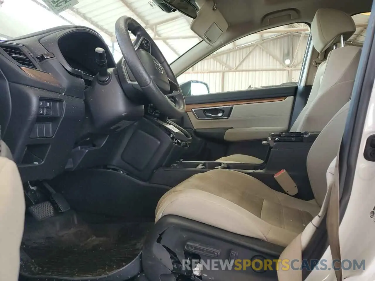 7 Photograph of a damaged car 5J6RW1H52KL008091 HONDA CRV 2019