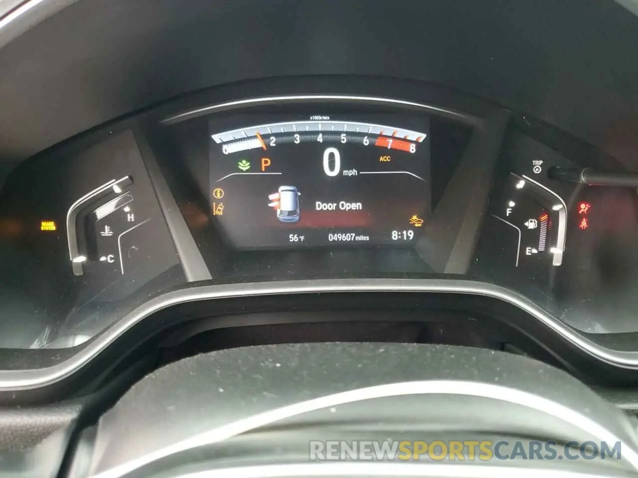 9 Photograph of a damaged car 5J6RW1H53KA003056 HONDA CRV 2019
