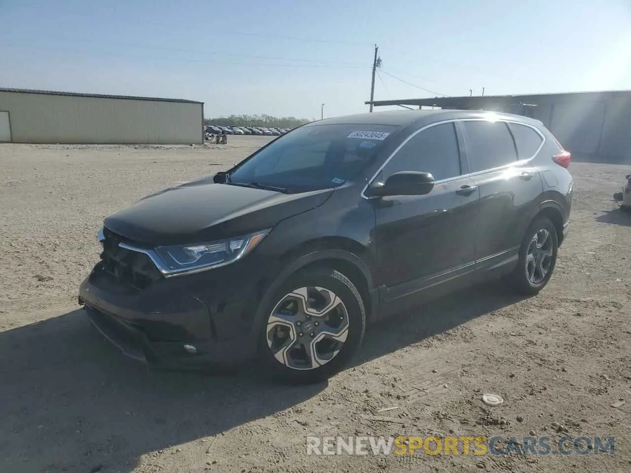 1 Photograph of a damaged car 5J6RW1H53KA034131 HONDA CRV 2019