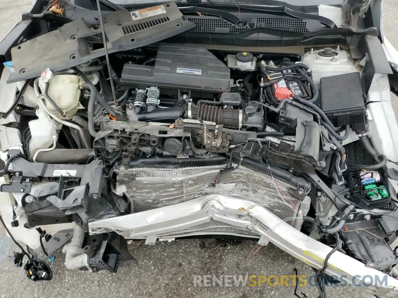 12 Photograph of a damaged car 5J6RW1H54KA009870 HONDA CRV 2019
