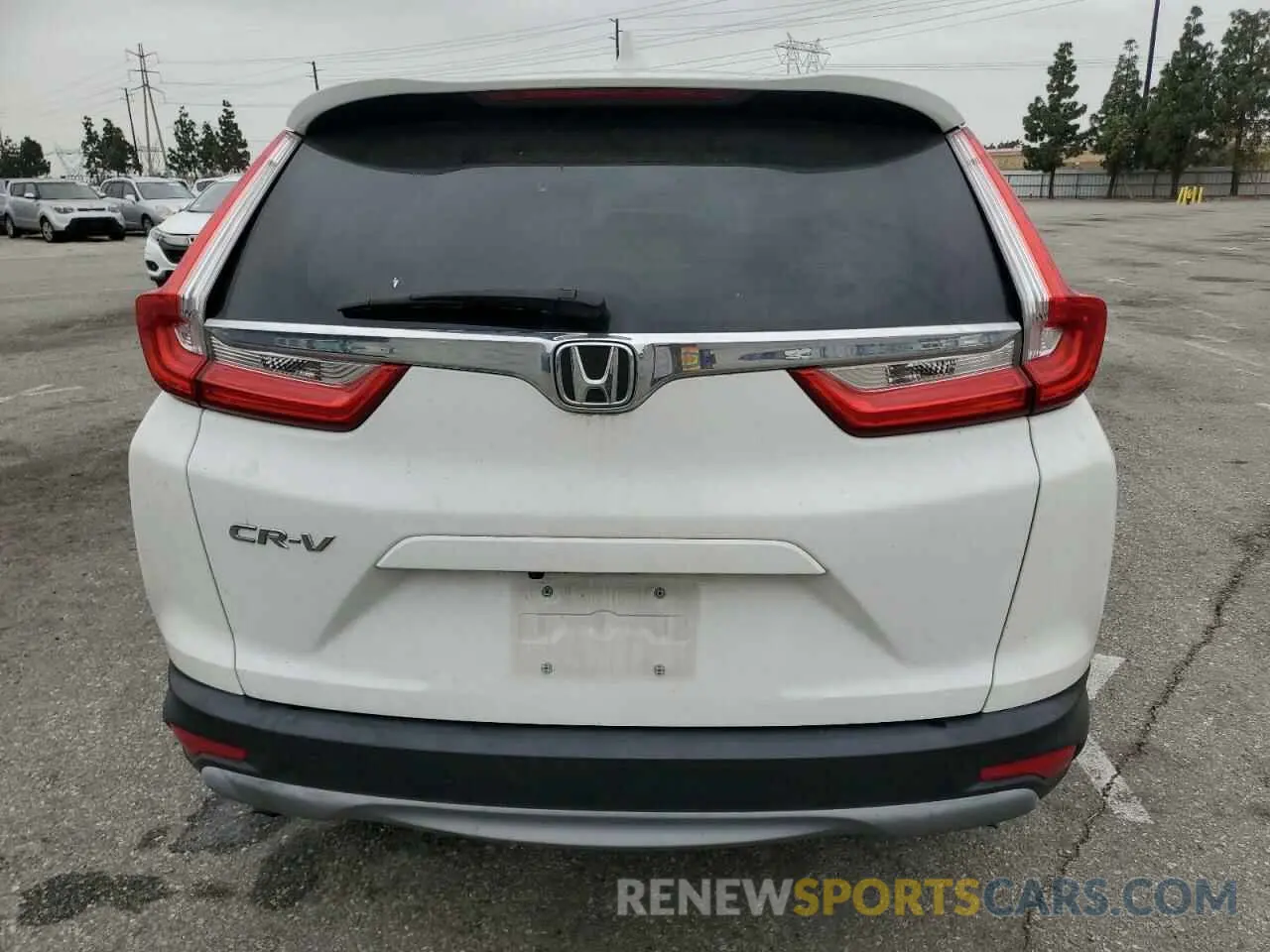 6 Photograph of a damaged car 5J6RW1H54KA009870 HONDA CRV 2019