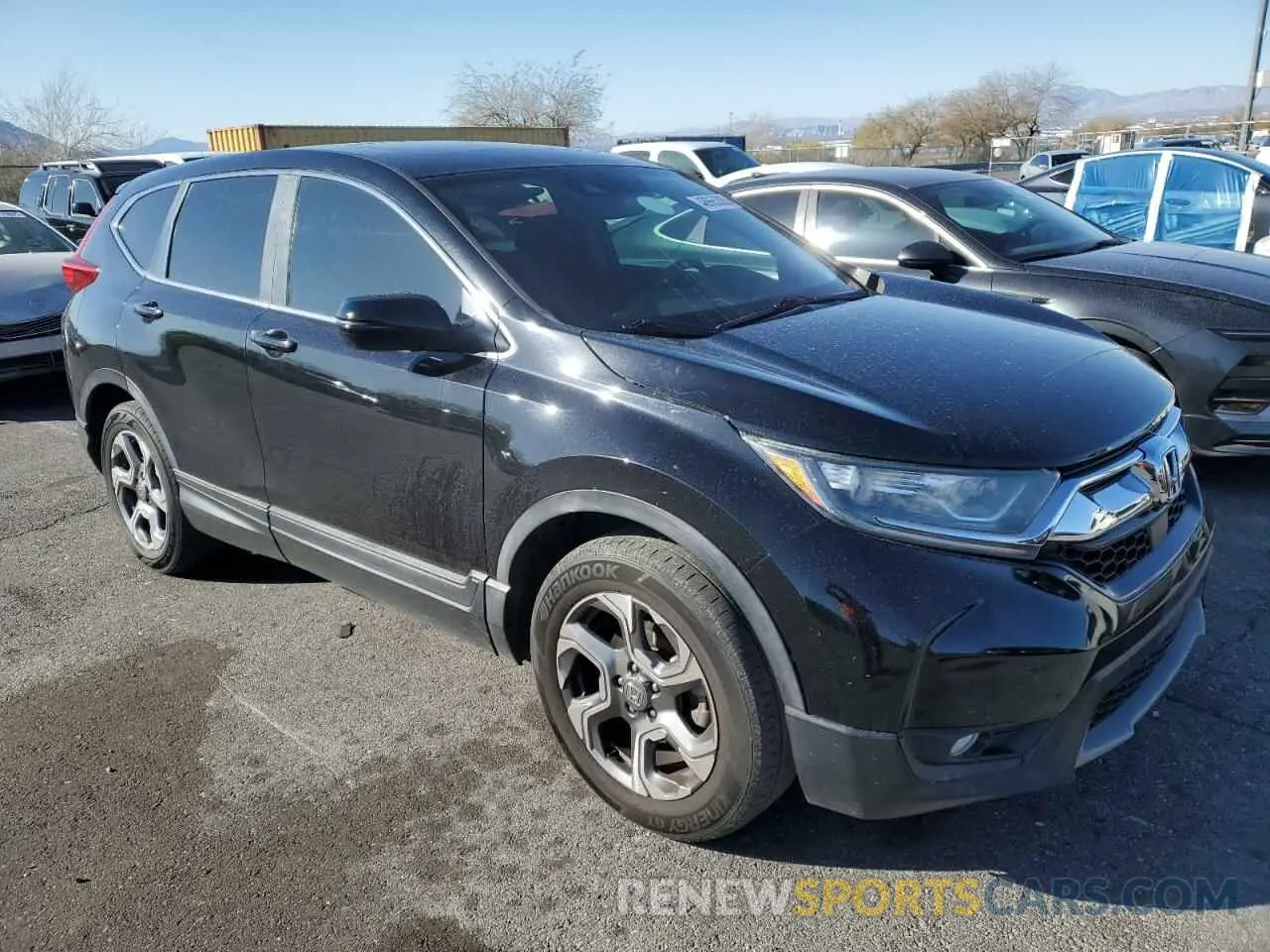4 Photograph of a damaged car 5J6RW1H54KA018827 HONDA CRV 2019