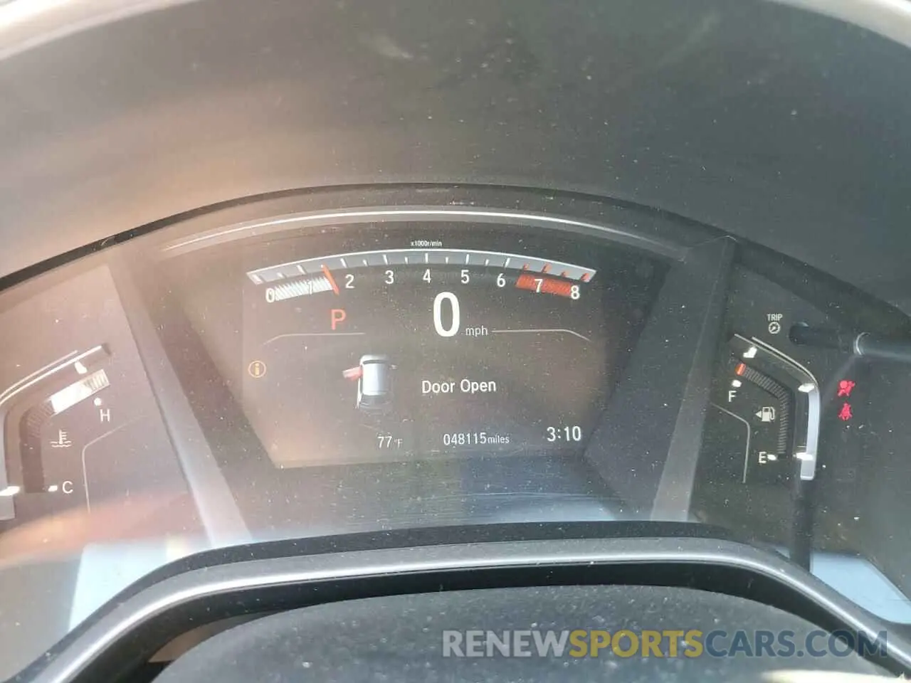 9 Photograph of a damaged car 5J6RW1H54KL007007 HONDA CRV 2019