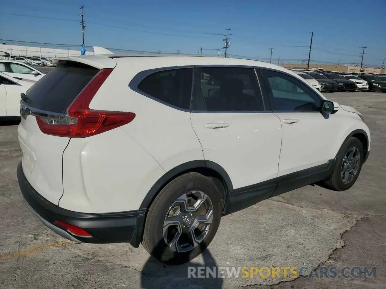 3 Photograph of a damaged car 5J6RW1H55KA004578 HONDA CRV 2019