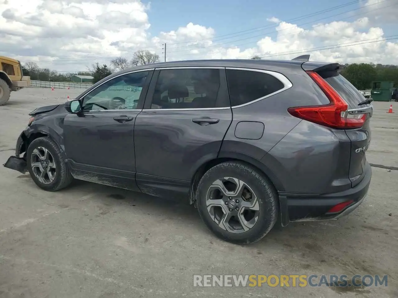 2 Photograph of a damaged car 5J6RW1H55KA035944 HONDA CRV 2019