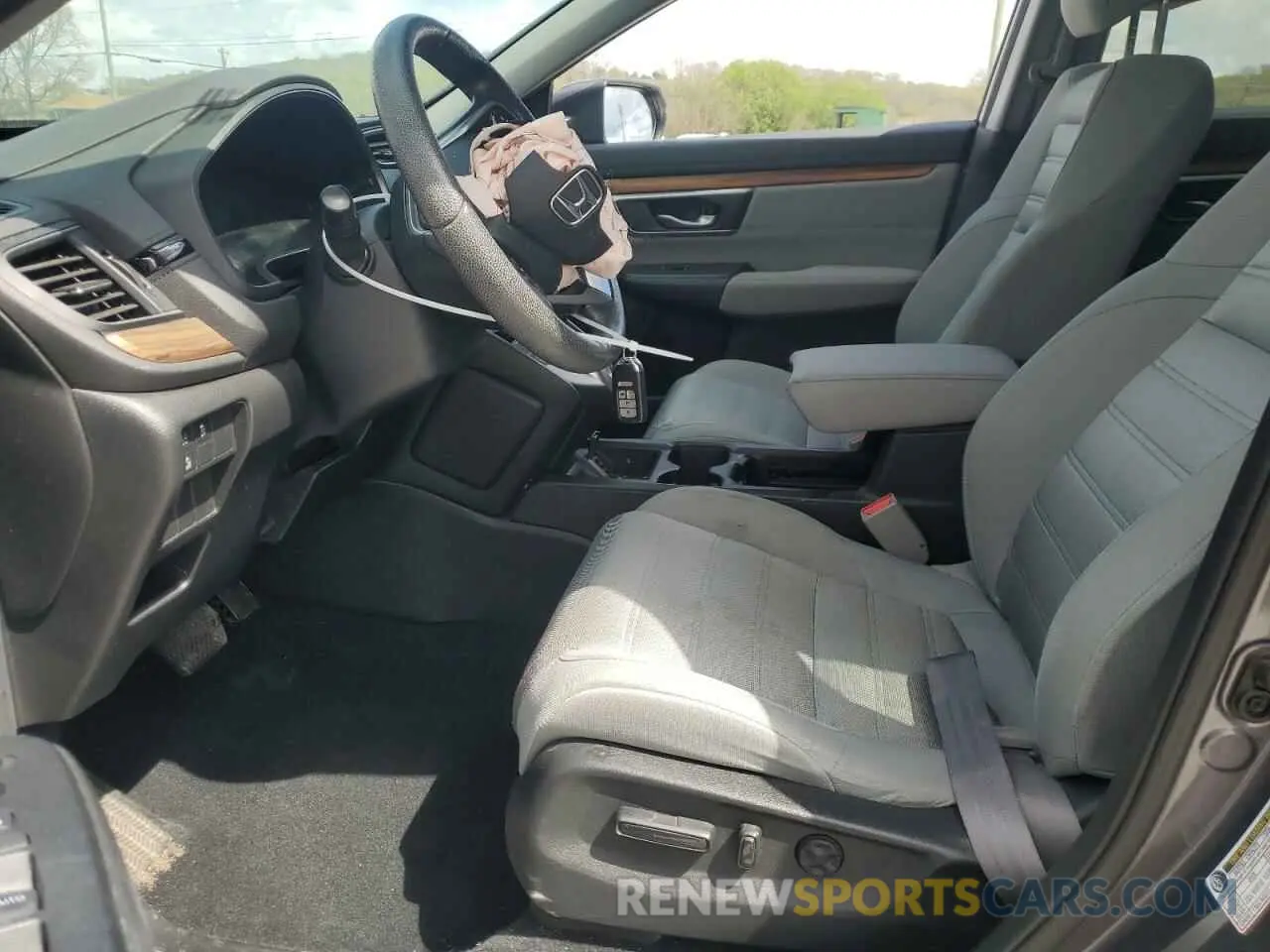 7 Photograph of a damaged car 5J6RW1H55KA035944 HONDA CRV 2019
