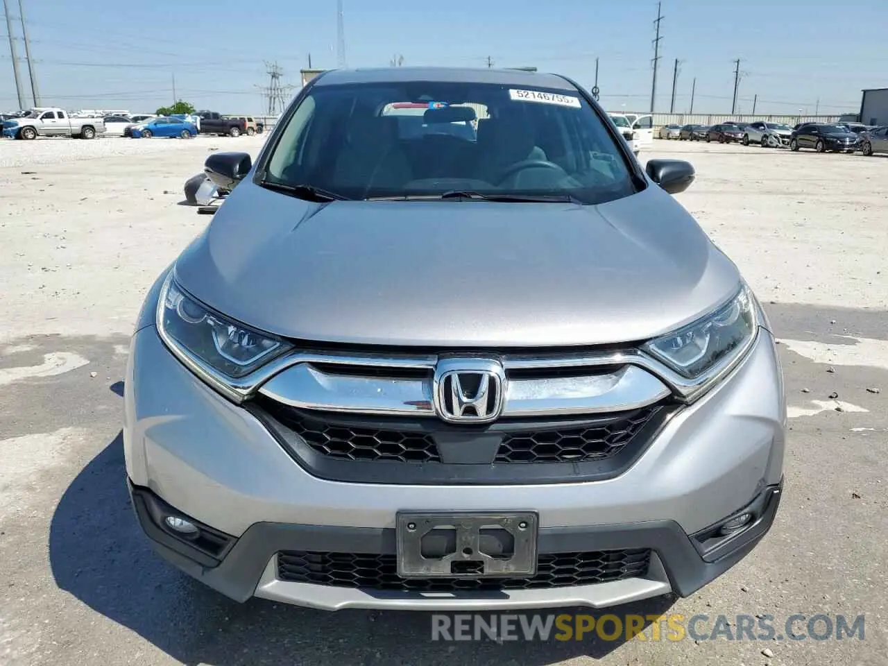 5 Photograph of a damaged car 5J6RW1H55KA037449 HONDA CRV 2019