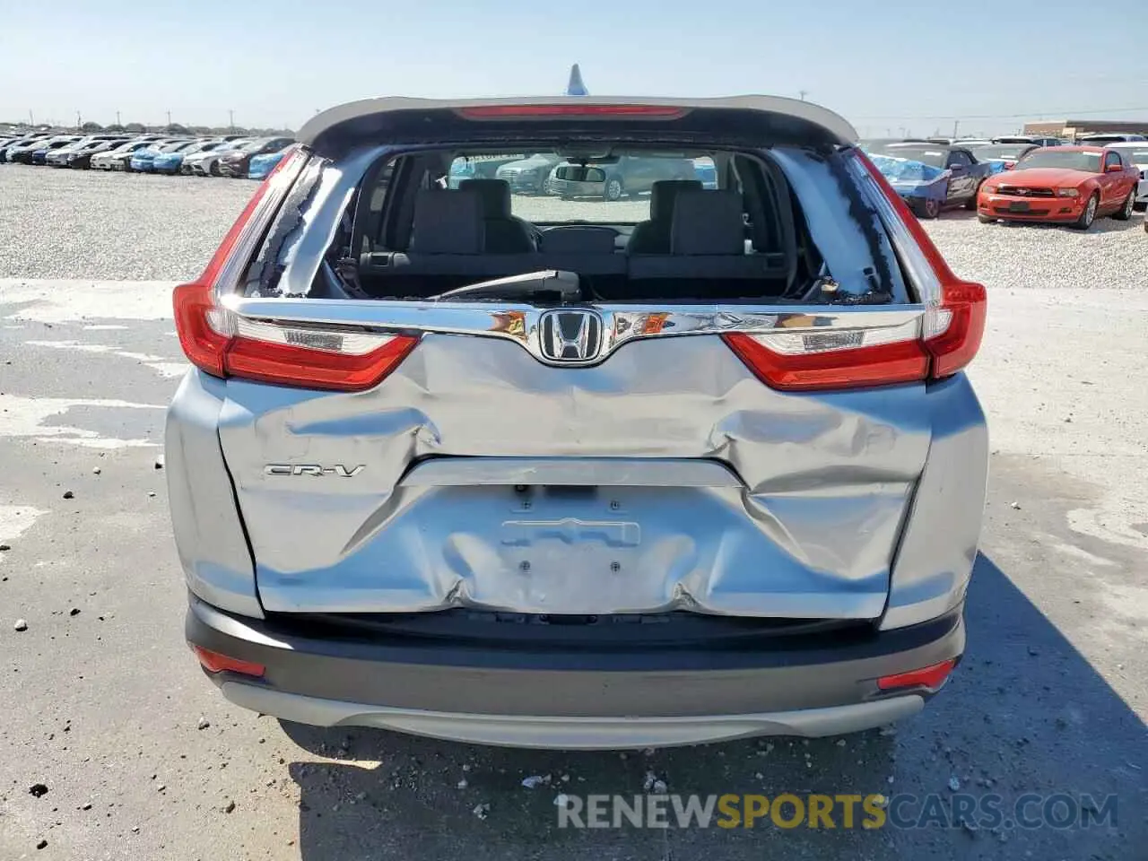 6 Photograph of a damaged car 5J6RW1H55KA037449 HONDA CRV 2019