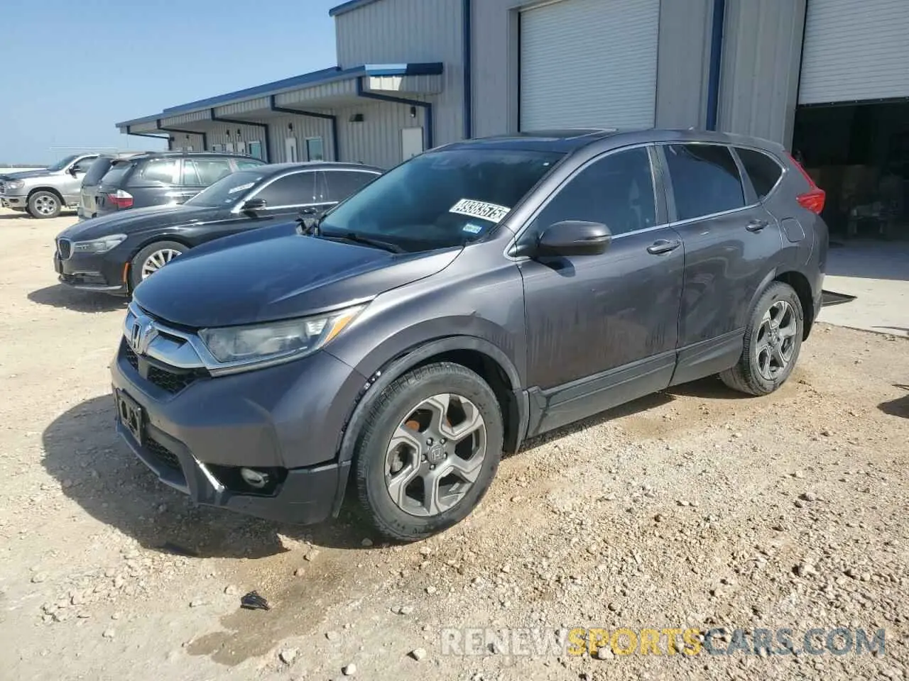 1 Photograph of a damaged car 5J6RW1H57KA011578 HONDA CRV 2019