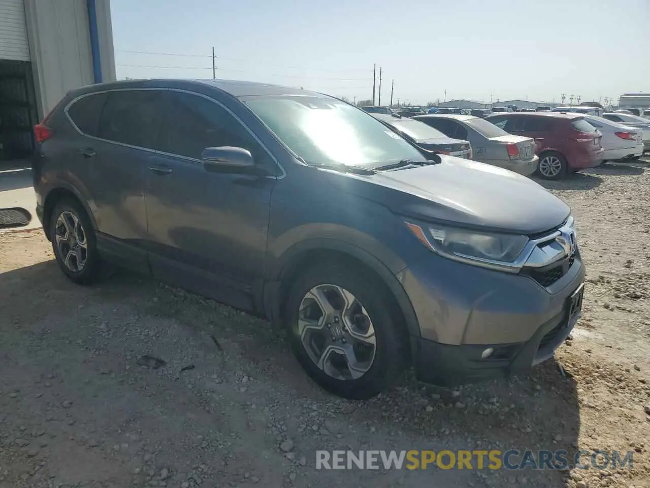 4 Photograph of a damaged car 5J6RW1H57KA011578 HONDA CRV 2019
