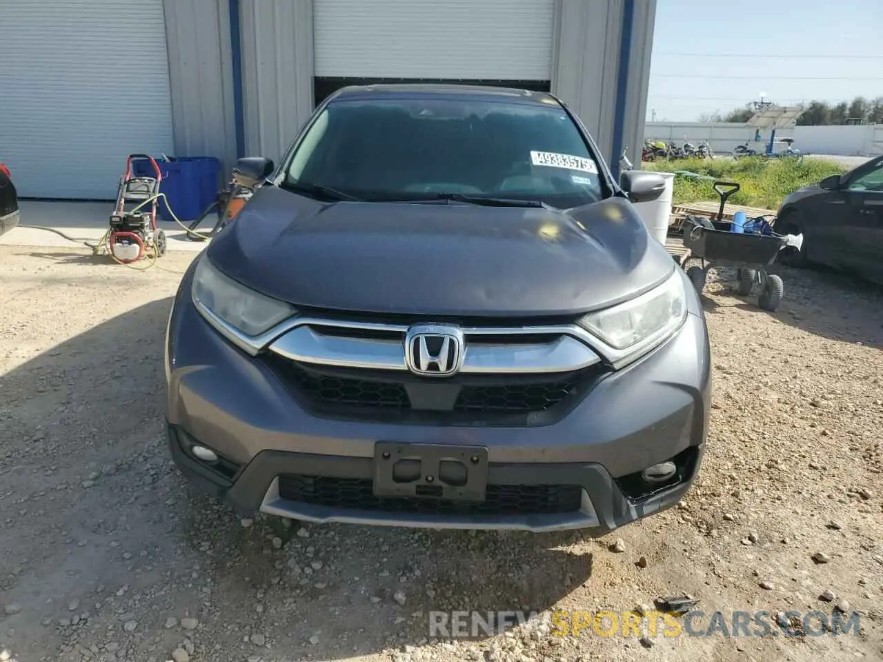 5 Photograph of a damaged car 5J6RW1H57KA011578 HONDA CRV 2019
