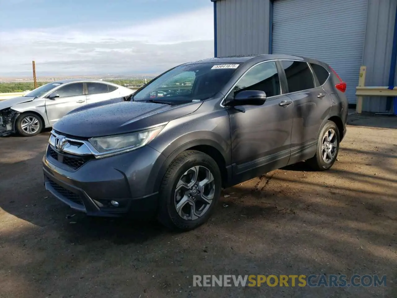 1 Photograph of a damaged car 5J6RW1H57KA033001 HONDA CRV 2019