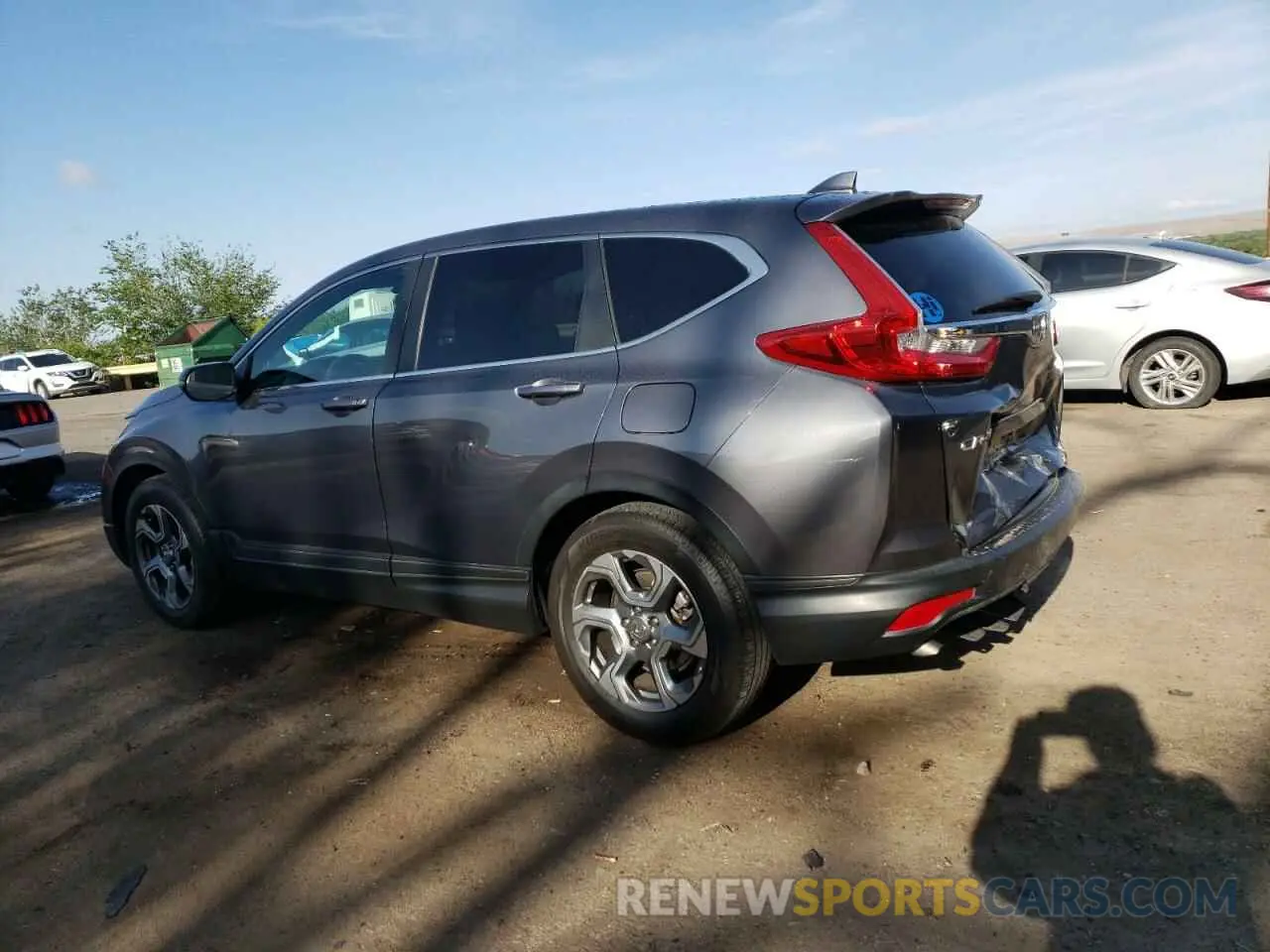 2 Photograph of a damaged car 5J6RW1H57KA033001 HONDA CRV 2019