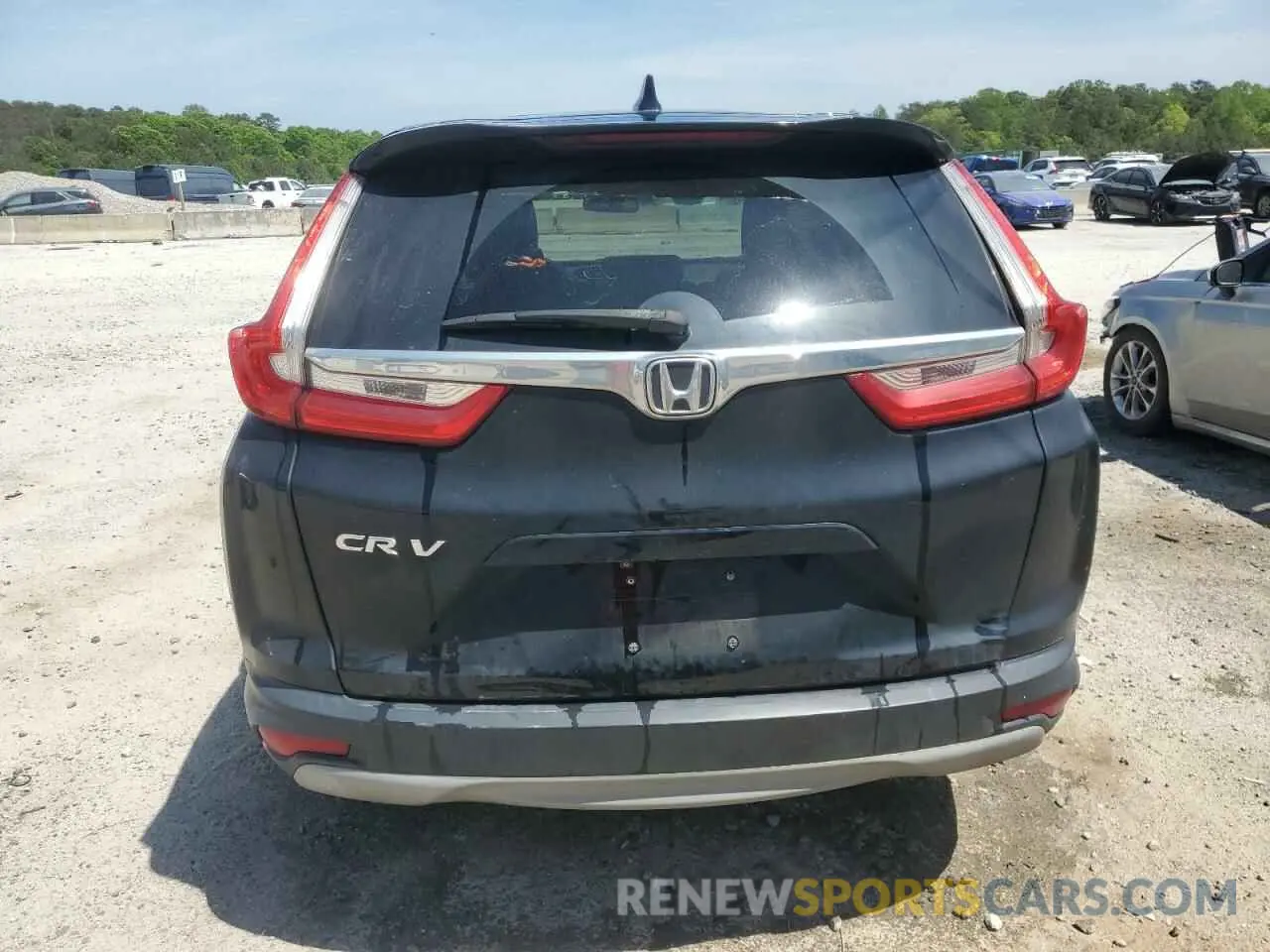 6 Photograph of a damaged car 5J6RW1H58KA005918 HONDA CRV 2019