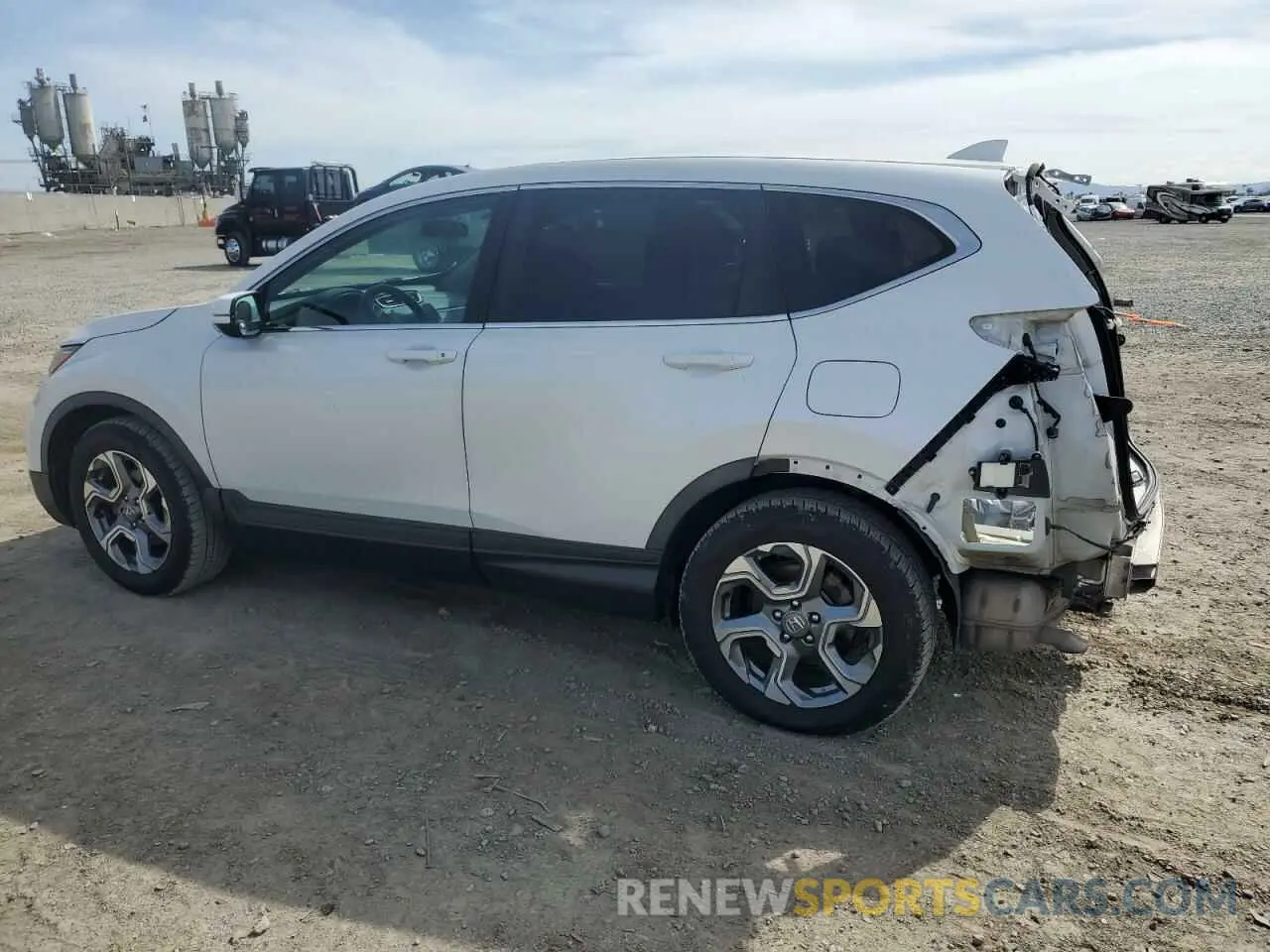 2 Photograph of a damaged car 5J6RW1H59KA012697 HONDA CRV 2019