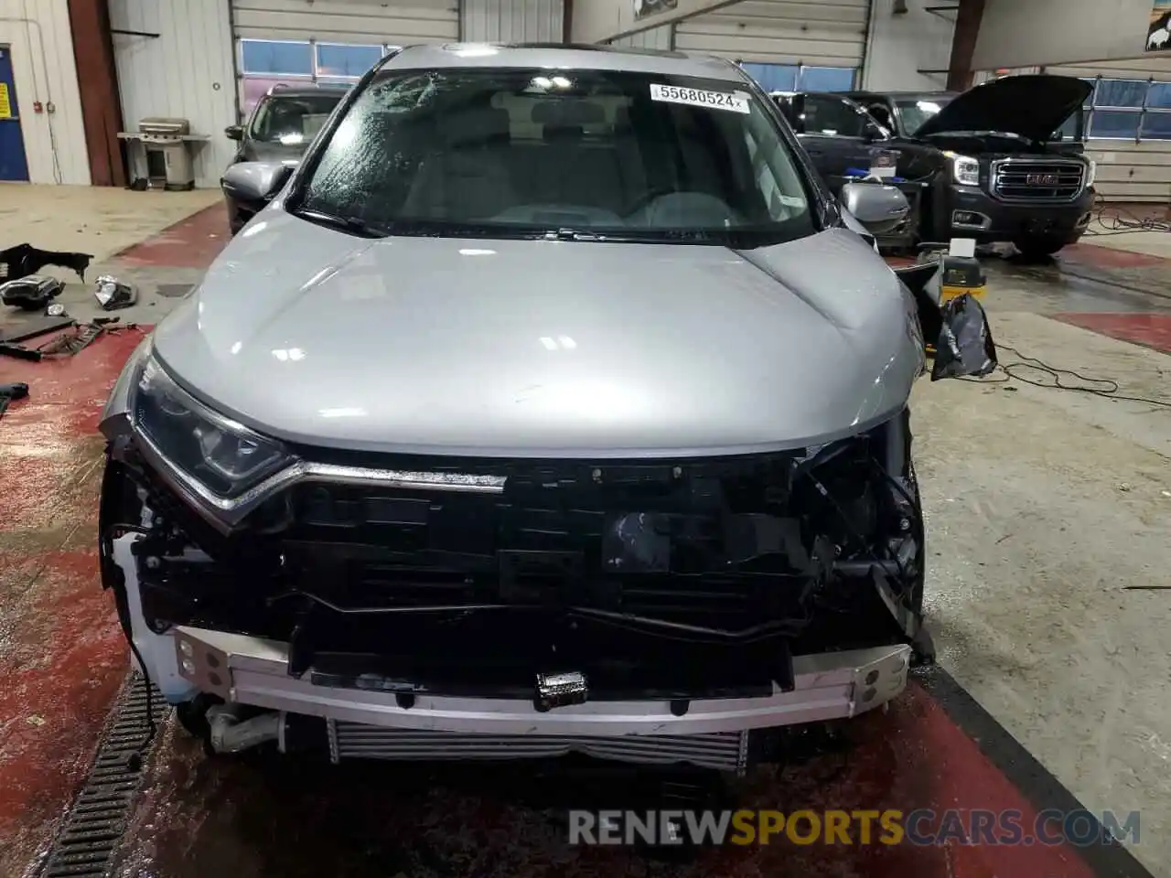 5 Photograph of a damaged car 5J6RW1H5XKA037463 HONDA CRV 2019