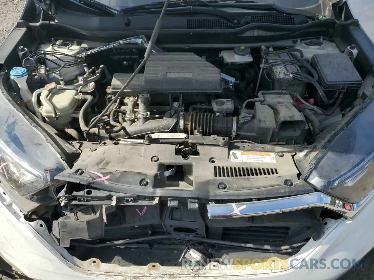 12 Photograph of a damaged car 5J6RW1H82KA030856 HONDA CRV 2019