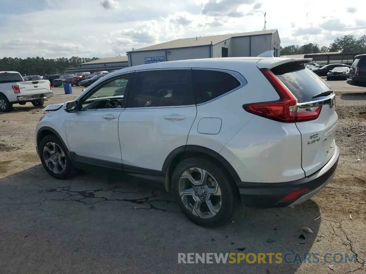 2 Photograph of a damaged car 5J6RW1H82KA030856 HONDA CRV 2019