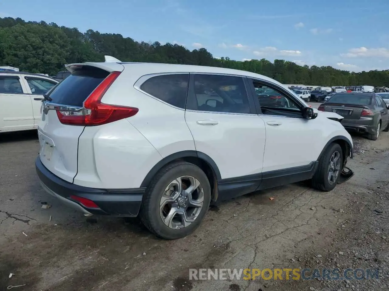 3 Photograph of a damaged car 5J6RW1H82KA030856 HONDA CRV 2019
