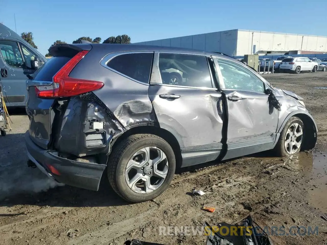 3 Photograph of a damaged car 5J6RW1H83KA036116 HONDA CRV 2019