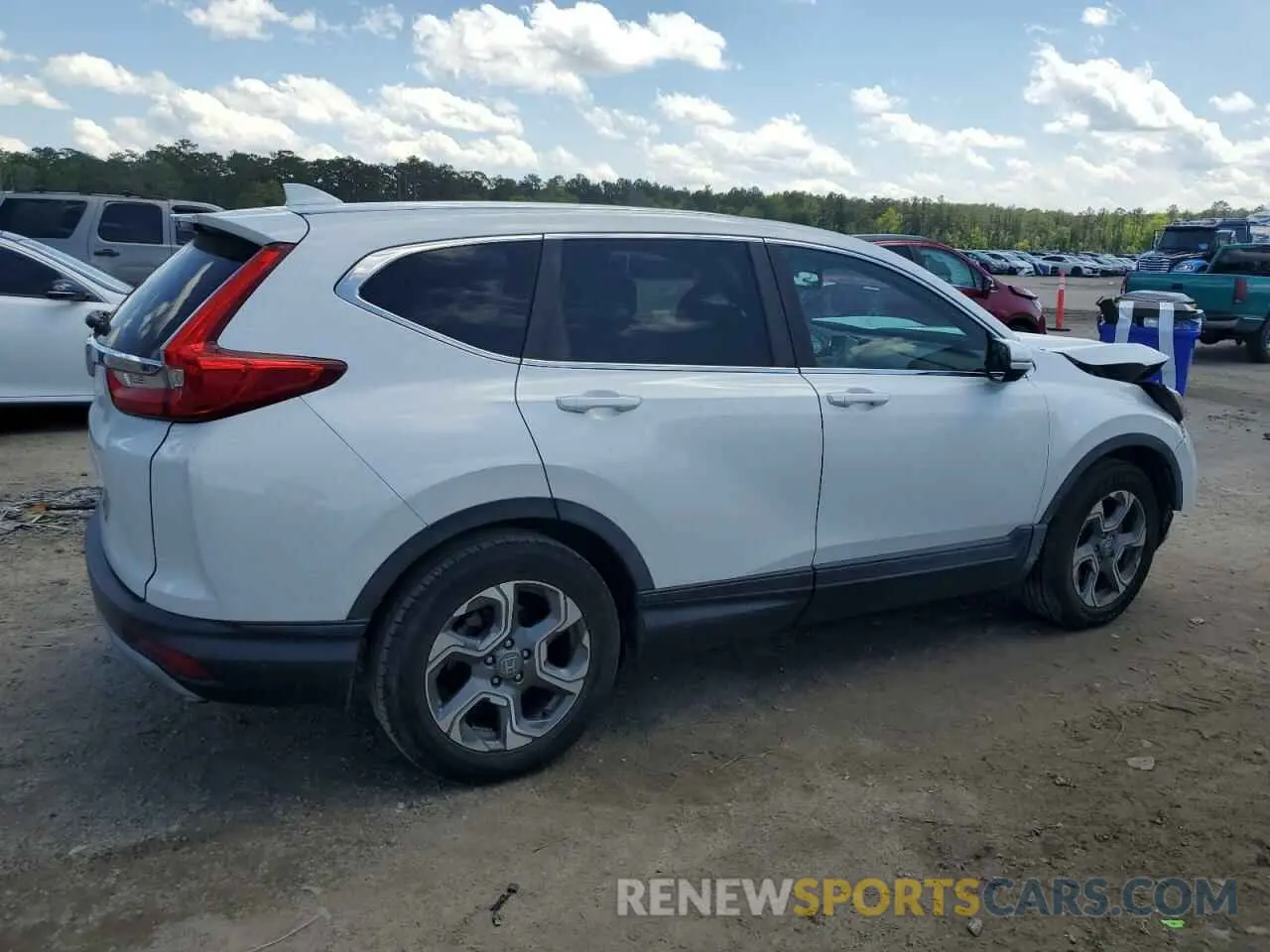 3 Photograph of a damaged car 5J6RW1H84KA016621 HONDA CRV 2019