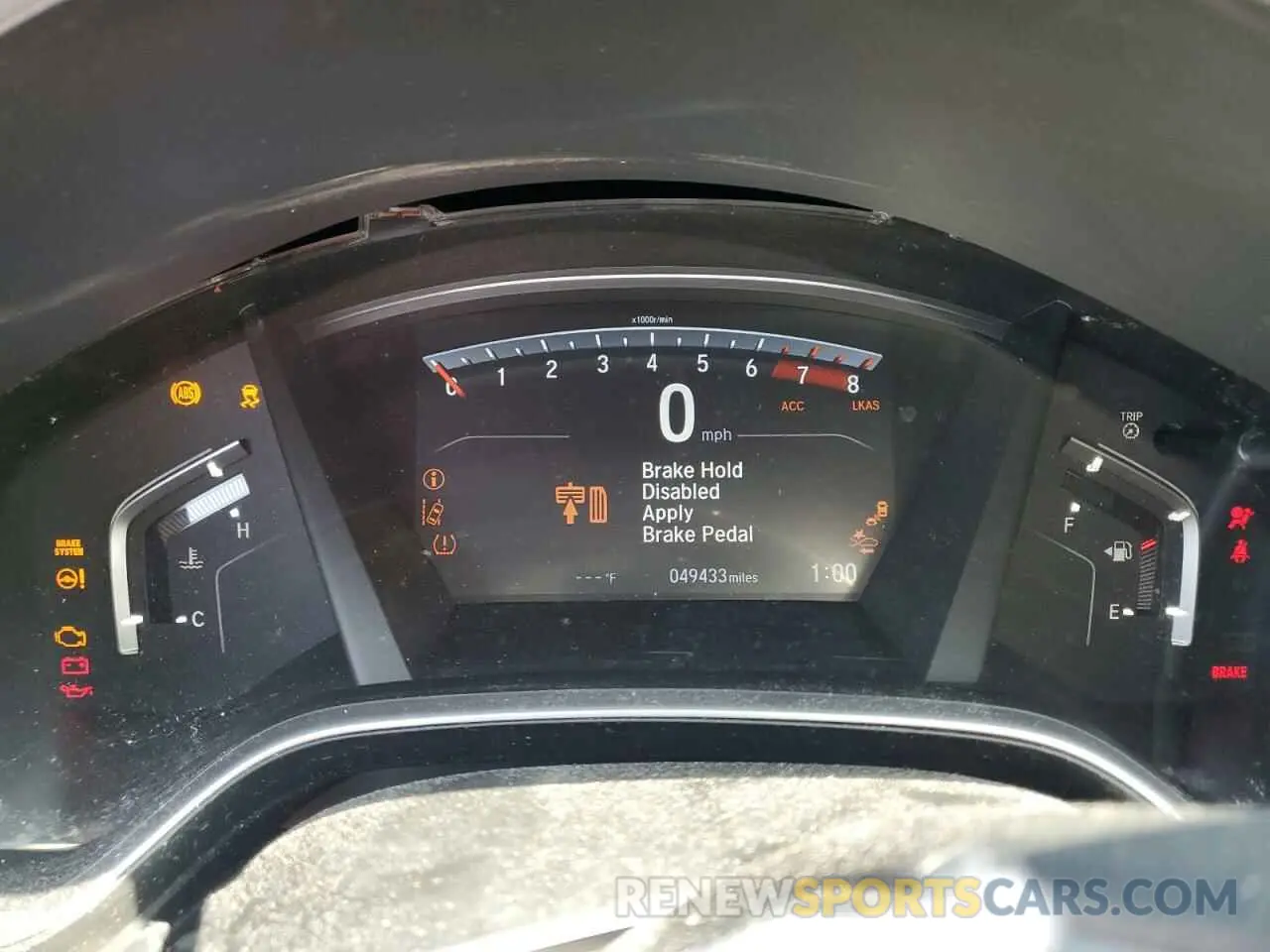 9 Photograph of a damaged car 5J6RW1H84KA027585 HONDA CRV 2019