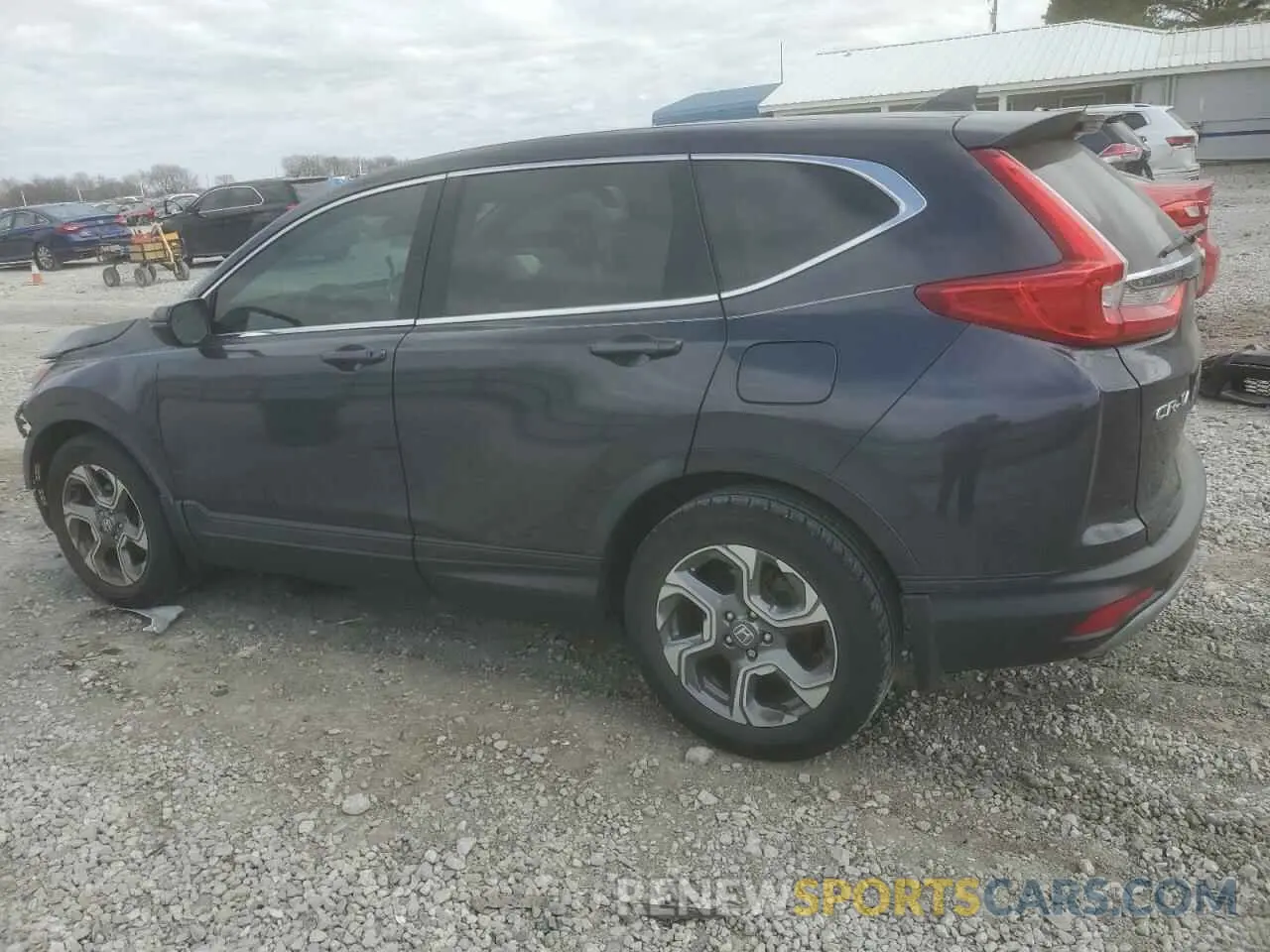 2 Photograph of a damaged car 5J6RW1H85KA006907 HONDA CRV 2019