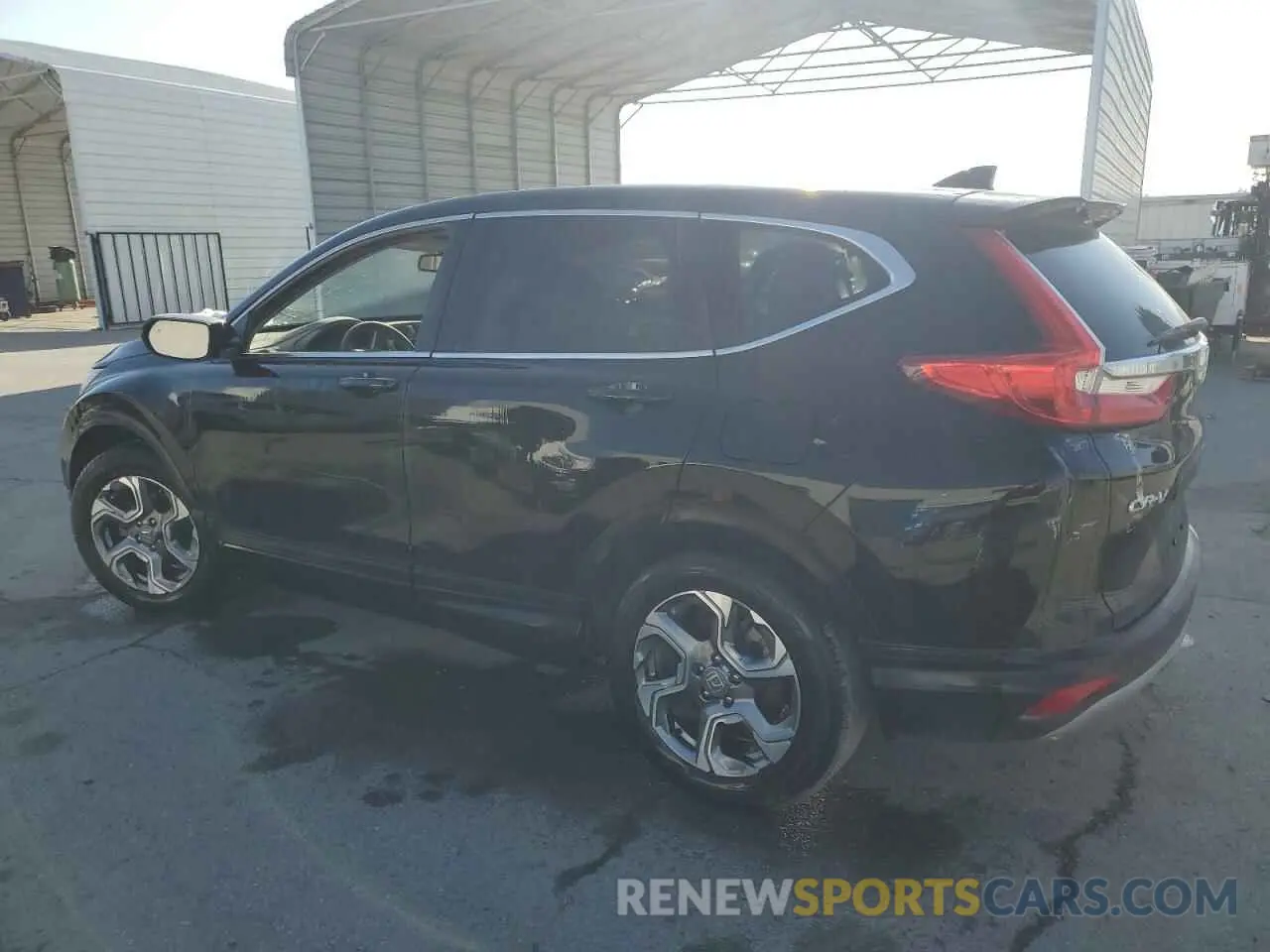 2 Photograph of a damaged car 5J6RW1H85KA047781 HONDA CRV 2019