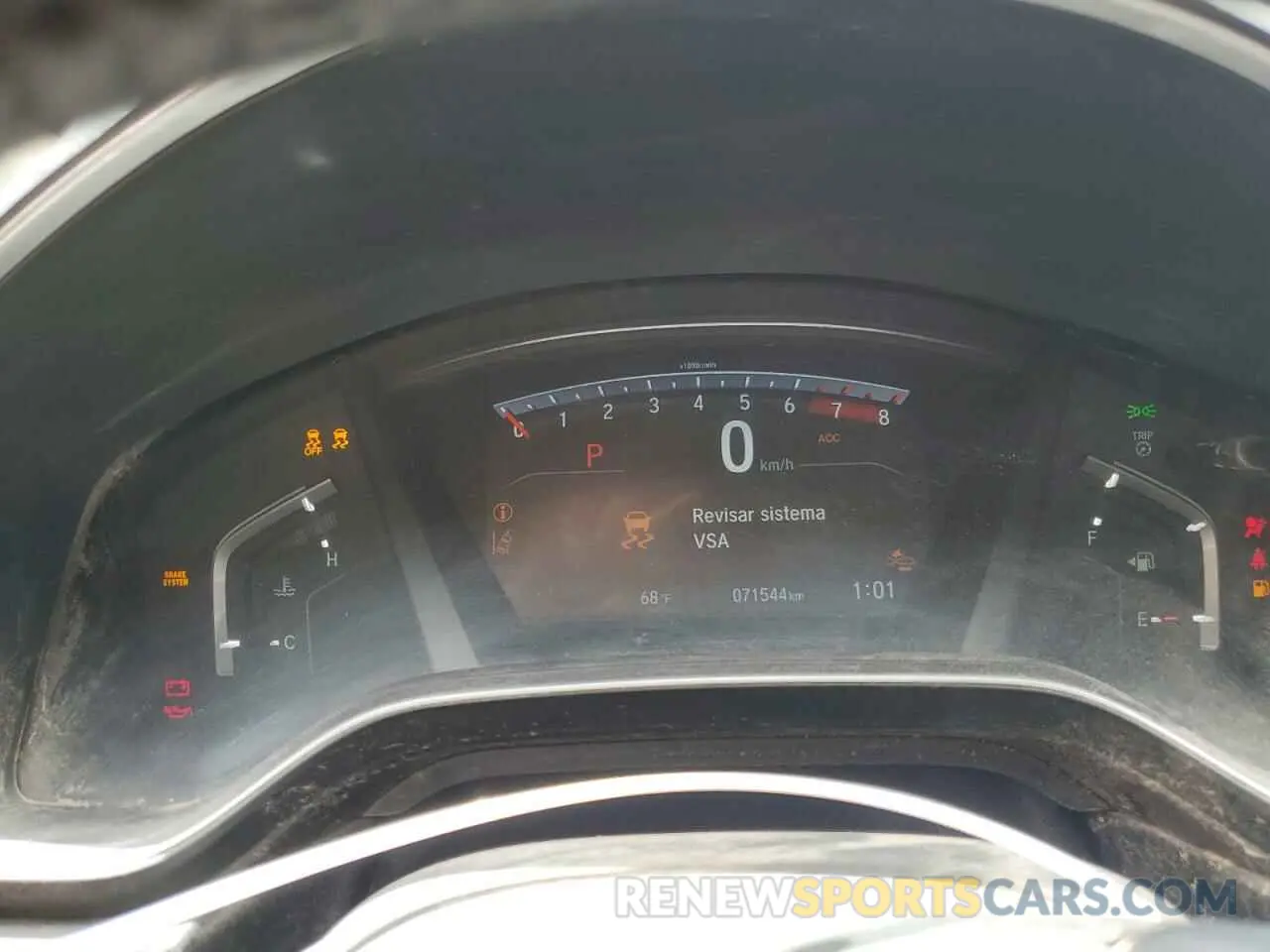 9 Photograph of a damaged car 5J6RW1H85KA047781 HONDA CRV 2019