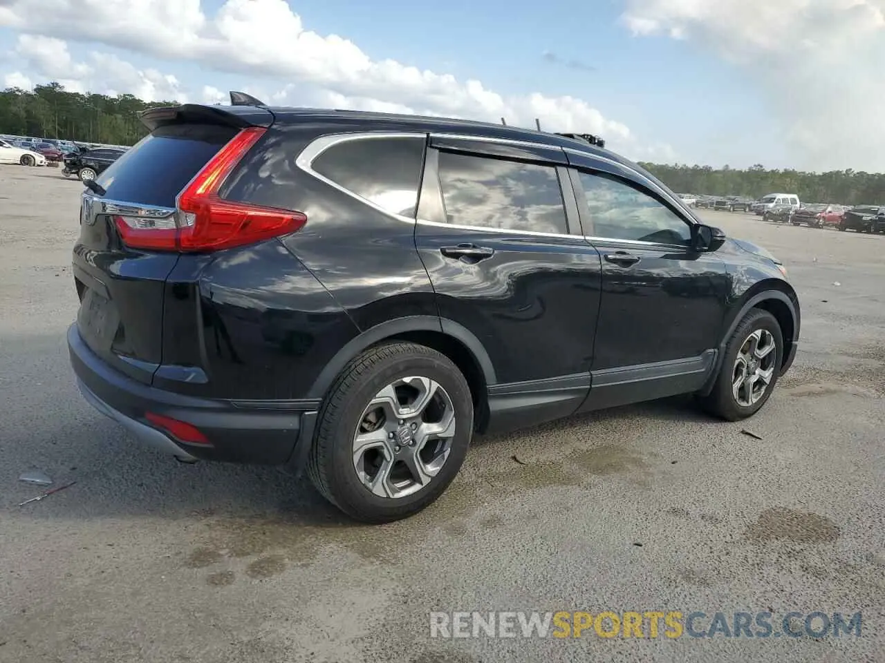 3 Photograph of a damaged car 5J6RW1H86KA031993 HONDA CRV 2019