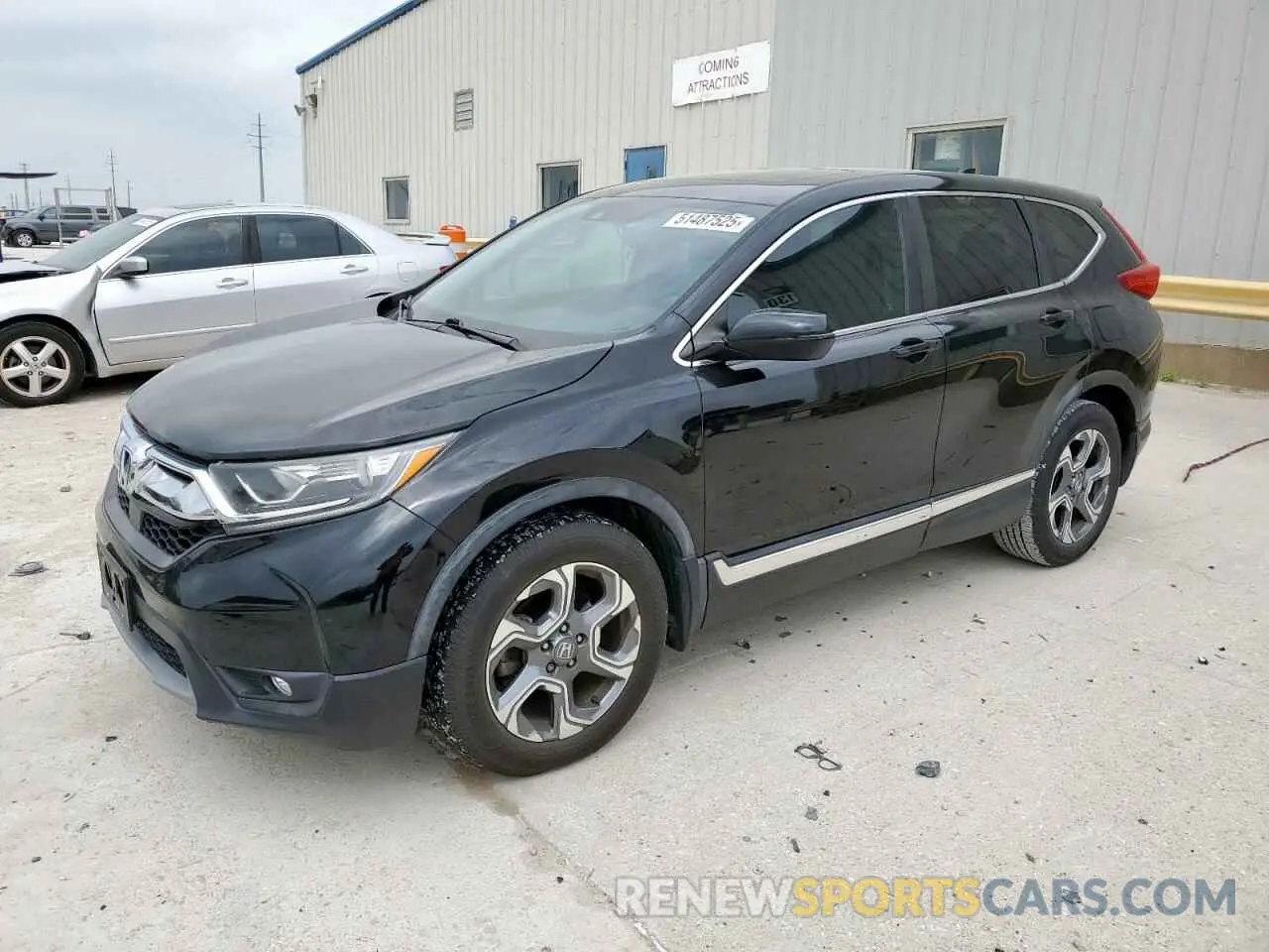 1 Photograph of a damaged car 5J6RW1H88KA031963 HONDA CRV 2019