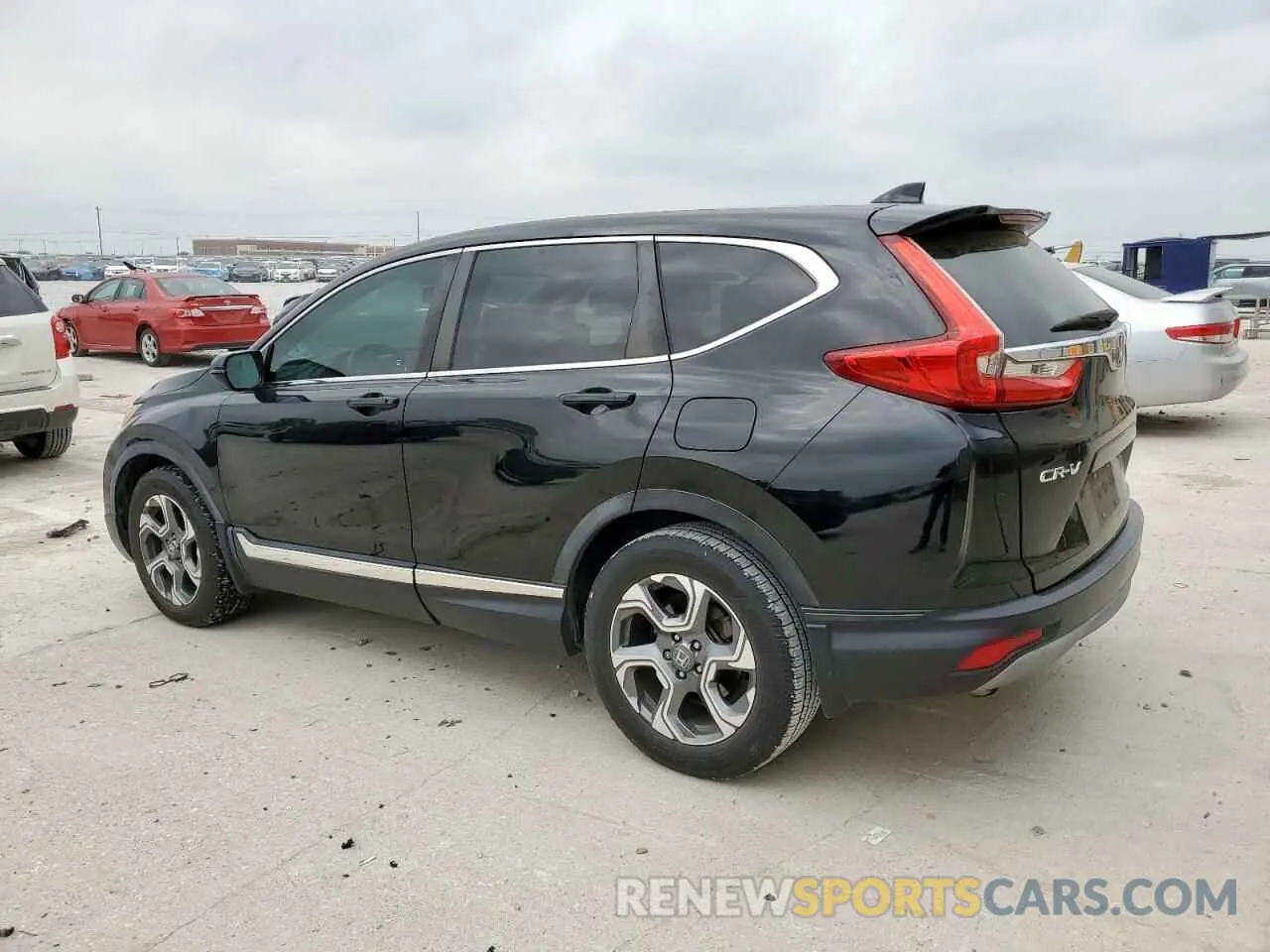 2 Photograph of a damaged car 5J6RW1H88KA031963 HONDA CRV 2019
