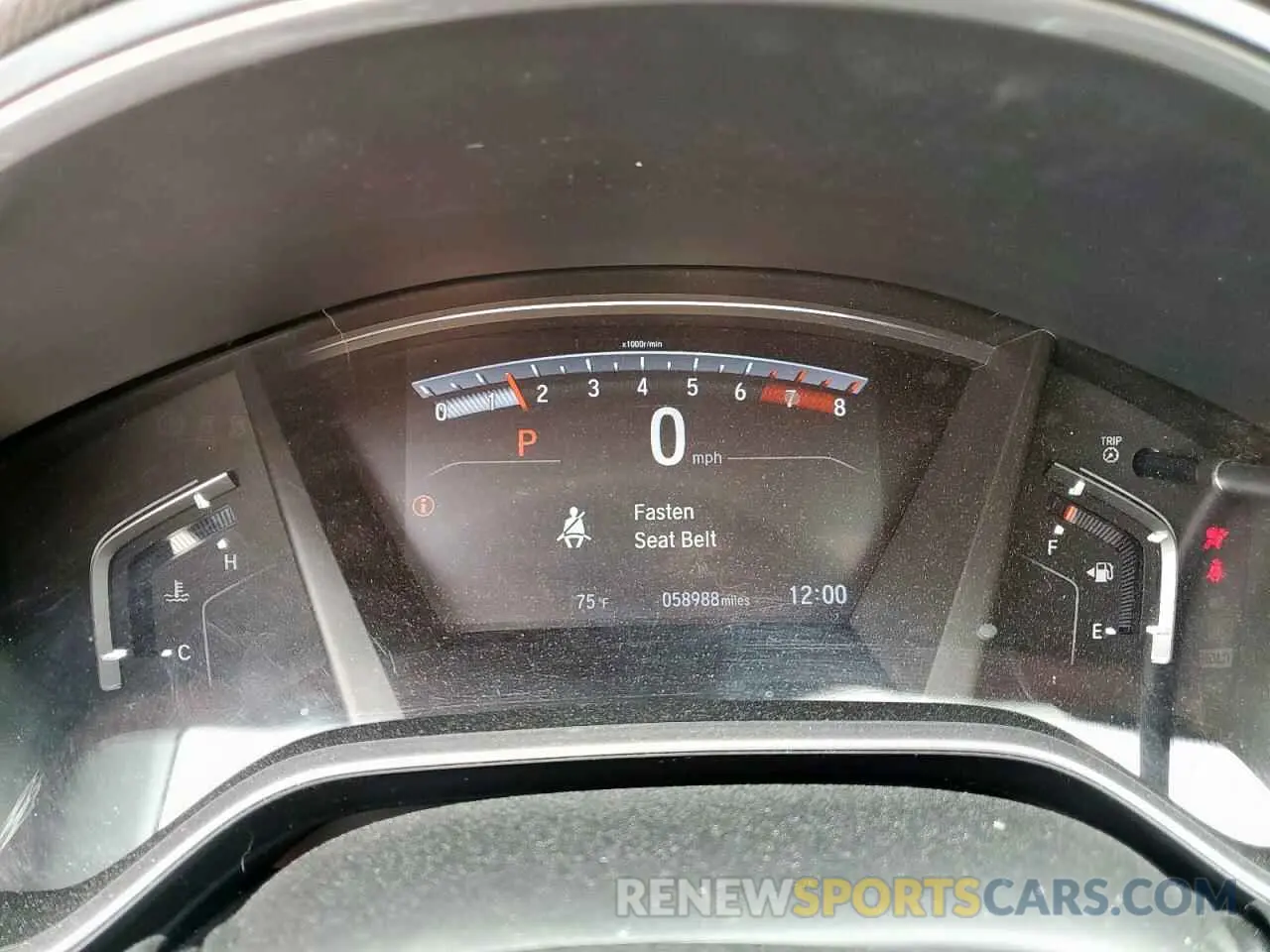 9 Photograph of a damaged car 5J6RW1H88KA031963 HONDA CRV 2019