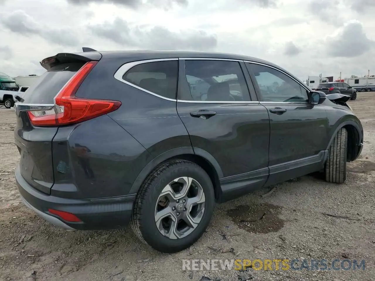 3 Photograph of a damaged car 5J6RW1H8XKA029597 HONDA CRV 2019