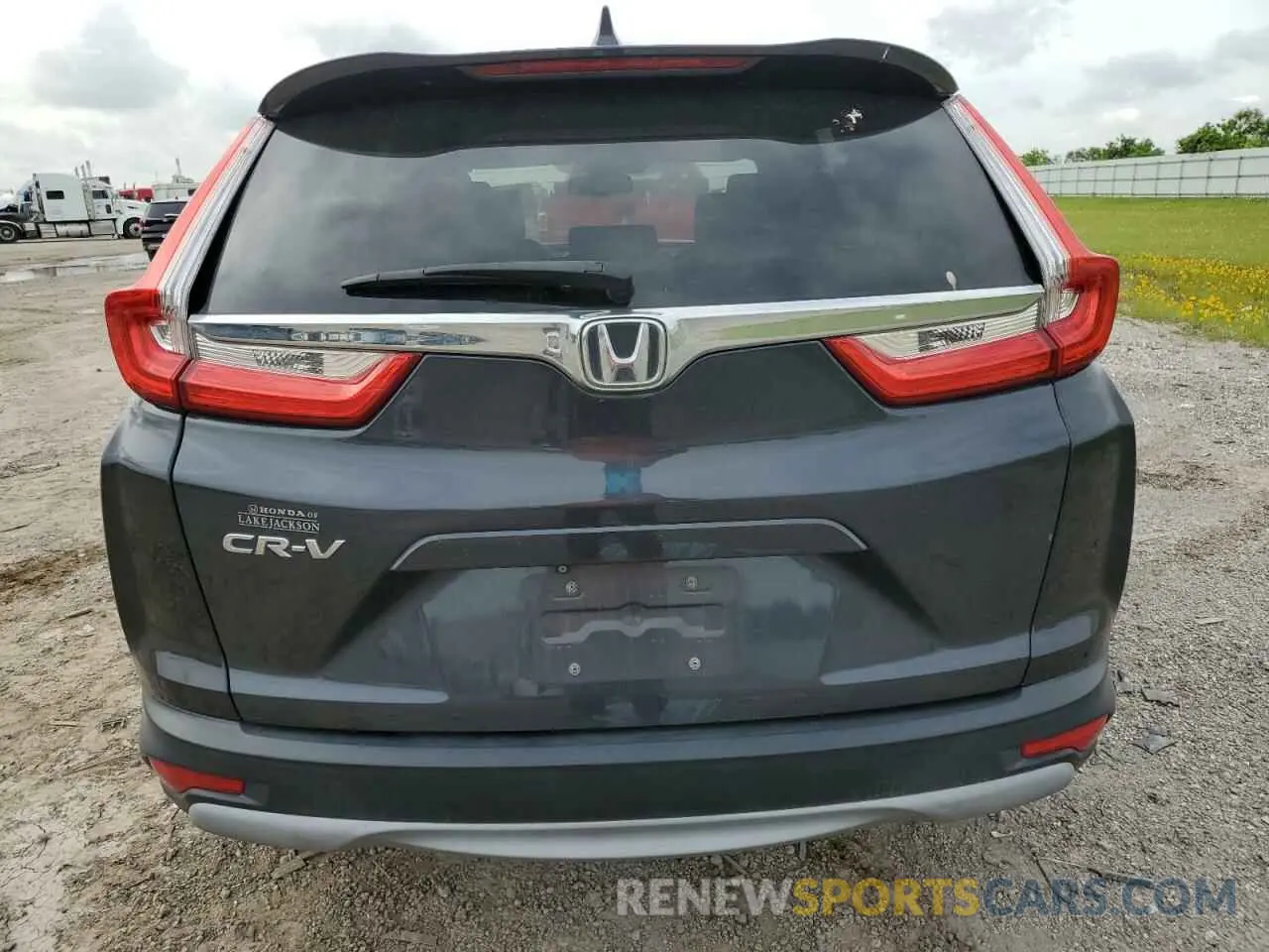 6 Photograph of a damaged car 5J6RW1H8XKA029597 HONDA CRV 2019