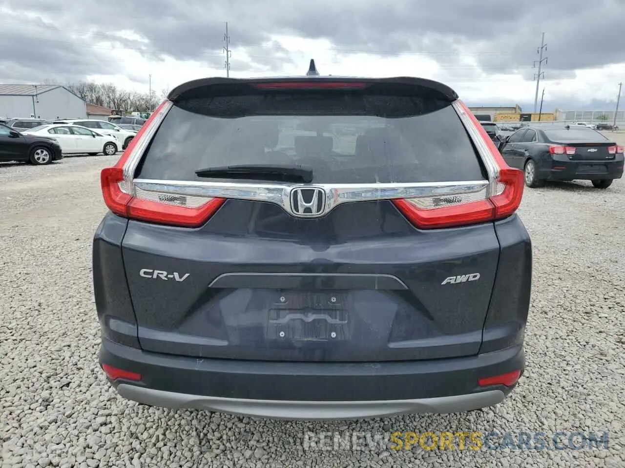 6 Photograph of a damaged car 5J6RW2H50KA015283 HONDA CRV 2019